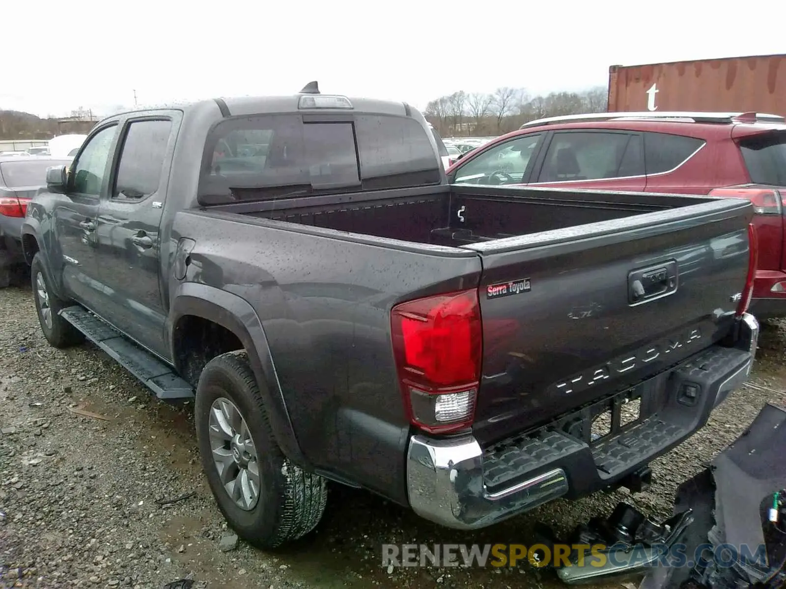 3 Photograph of a damaged car 3TMAZ5CN1KM093643 TOYOTA TACOMA 2019