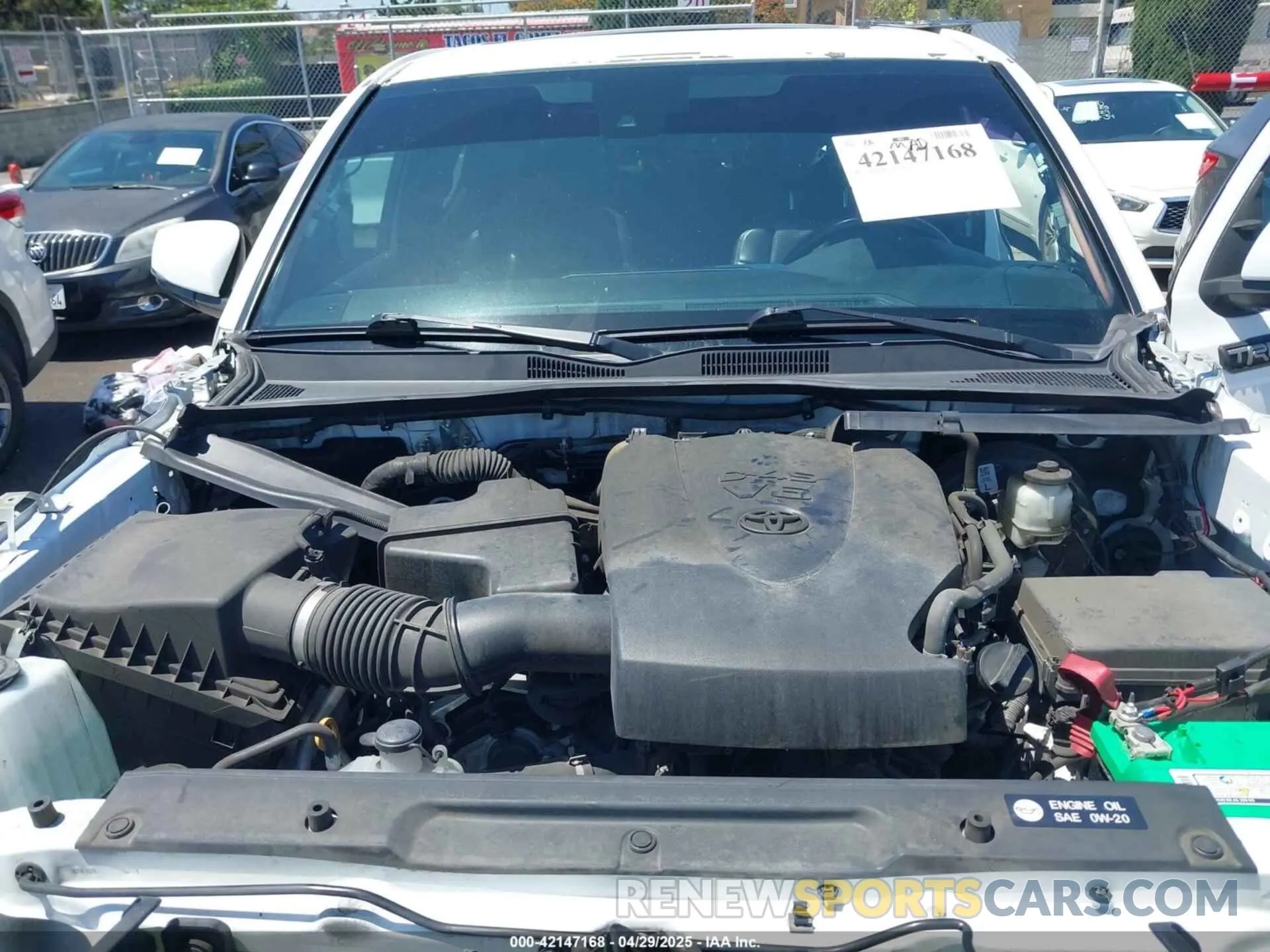 10 Photograph of a damaged car 3TMAZ5CN1KM096770 TOYOTA TACOMA 2019