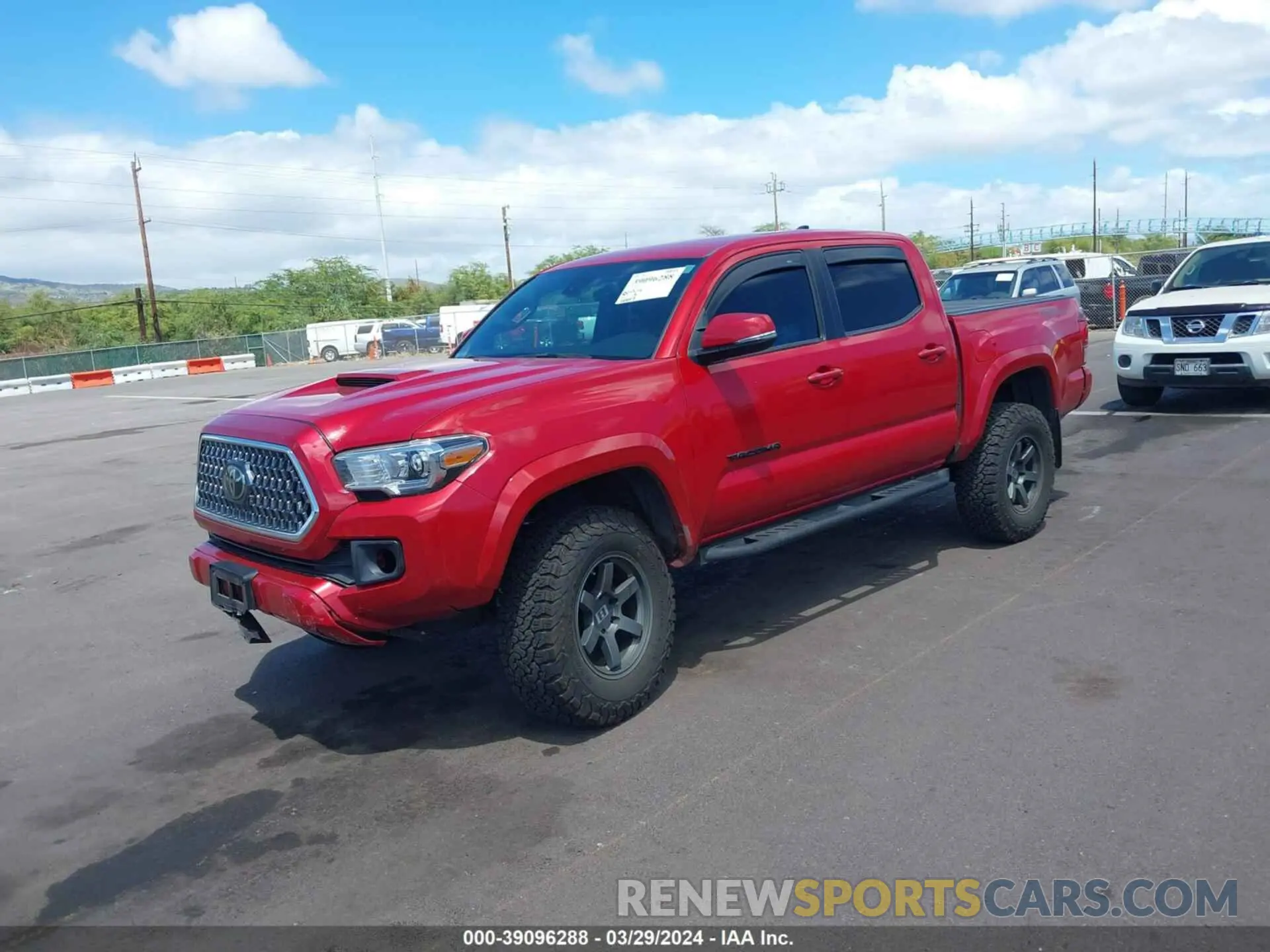 2 Photograph of a damaged car 3TMAZ5CN1KM102292 TOYOTA TACOMA 2019