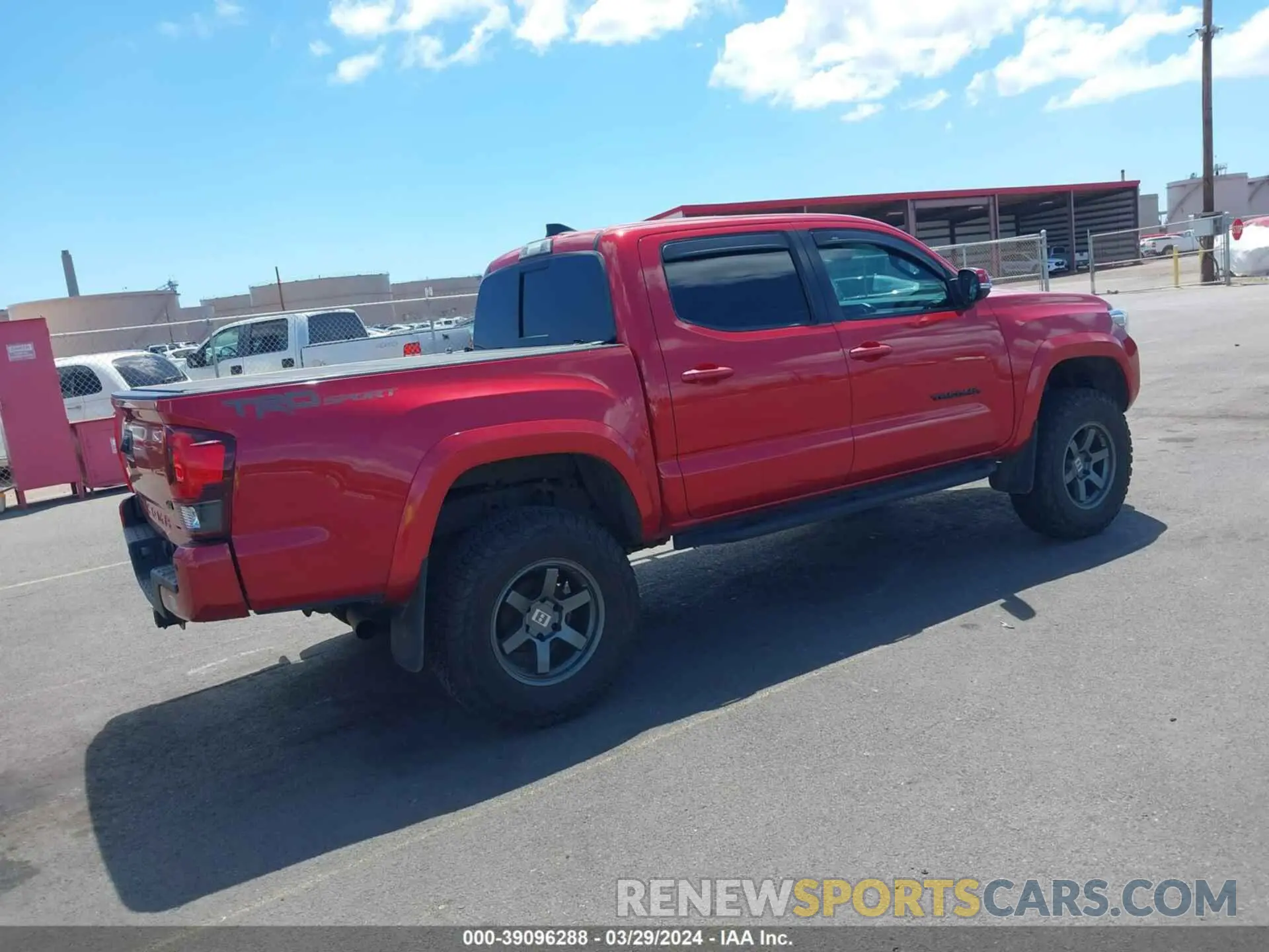 4 Photograph of a damaged car 3TMAZ5CN1KM102292 TOYOTA TACOMA 2019