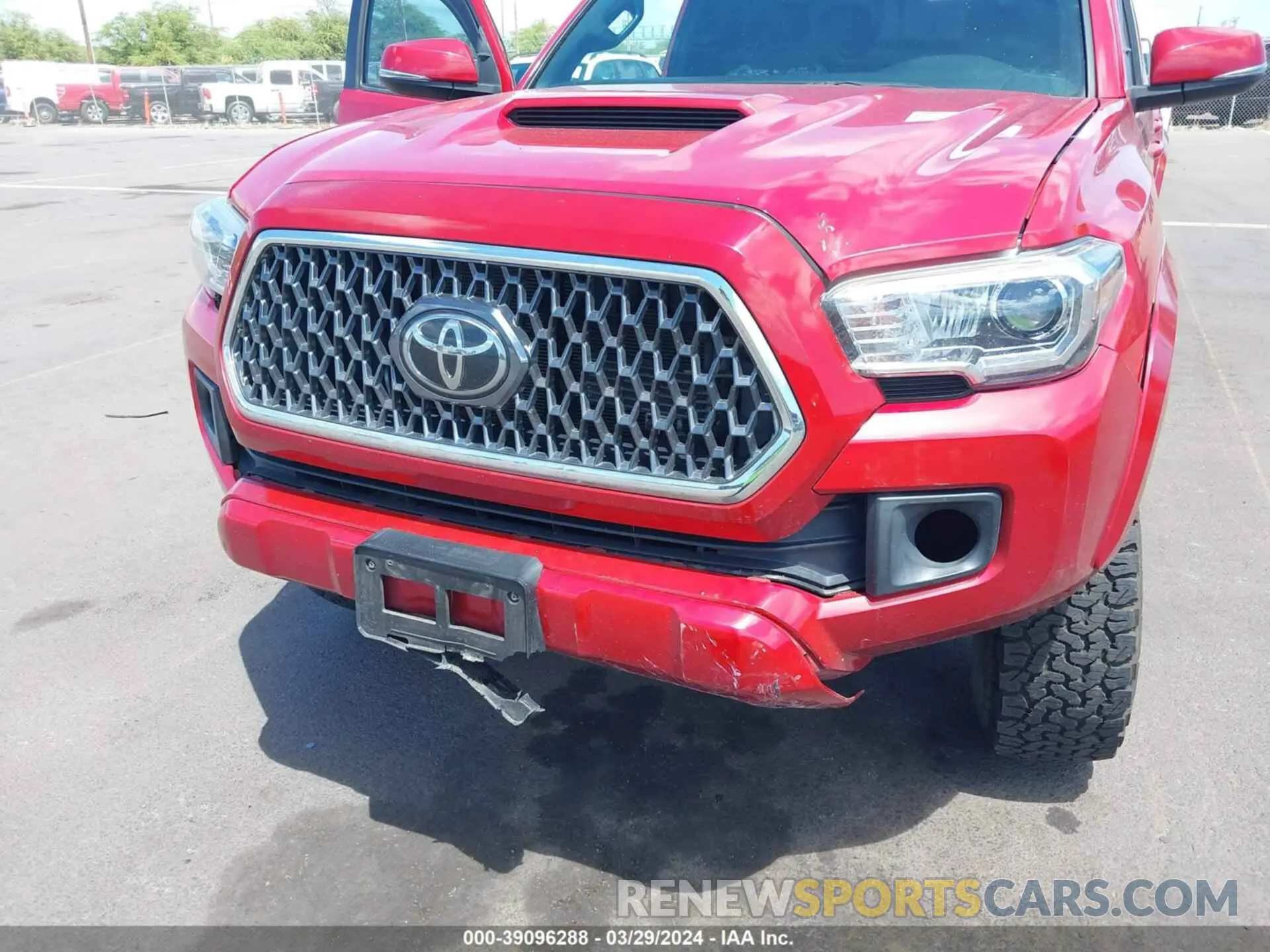6 Photograph of a damaged car 3TMAZ5CN1KM102292 TOYOTA TACOMA 2019