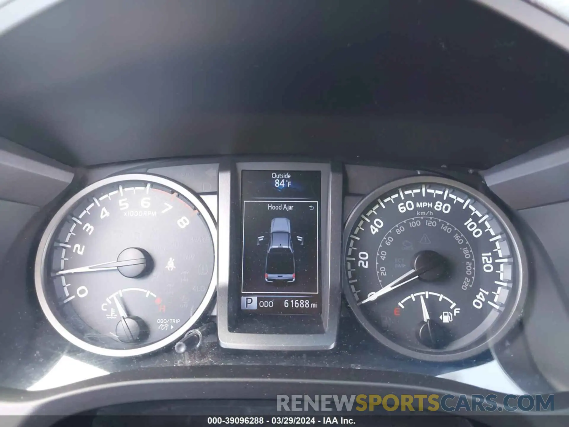 7 Photograph of a damaged car 3TMAZ5CN1KM102292 TOYOTA TACOMA 2019