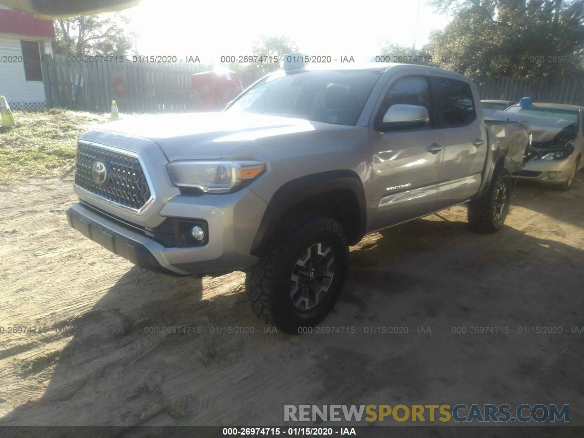 2 Photograph of a damaged car 3TMAZ5CN2KM101622 TOYOTA TACOMA 2019
