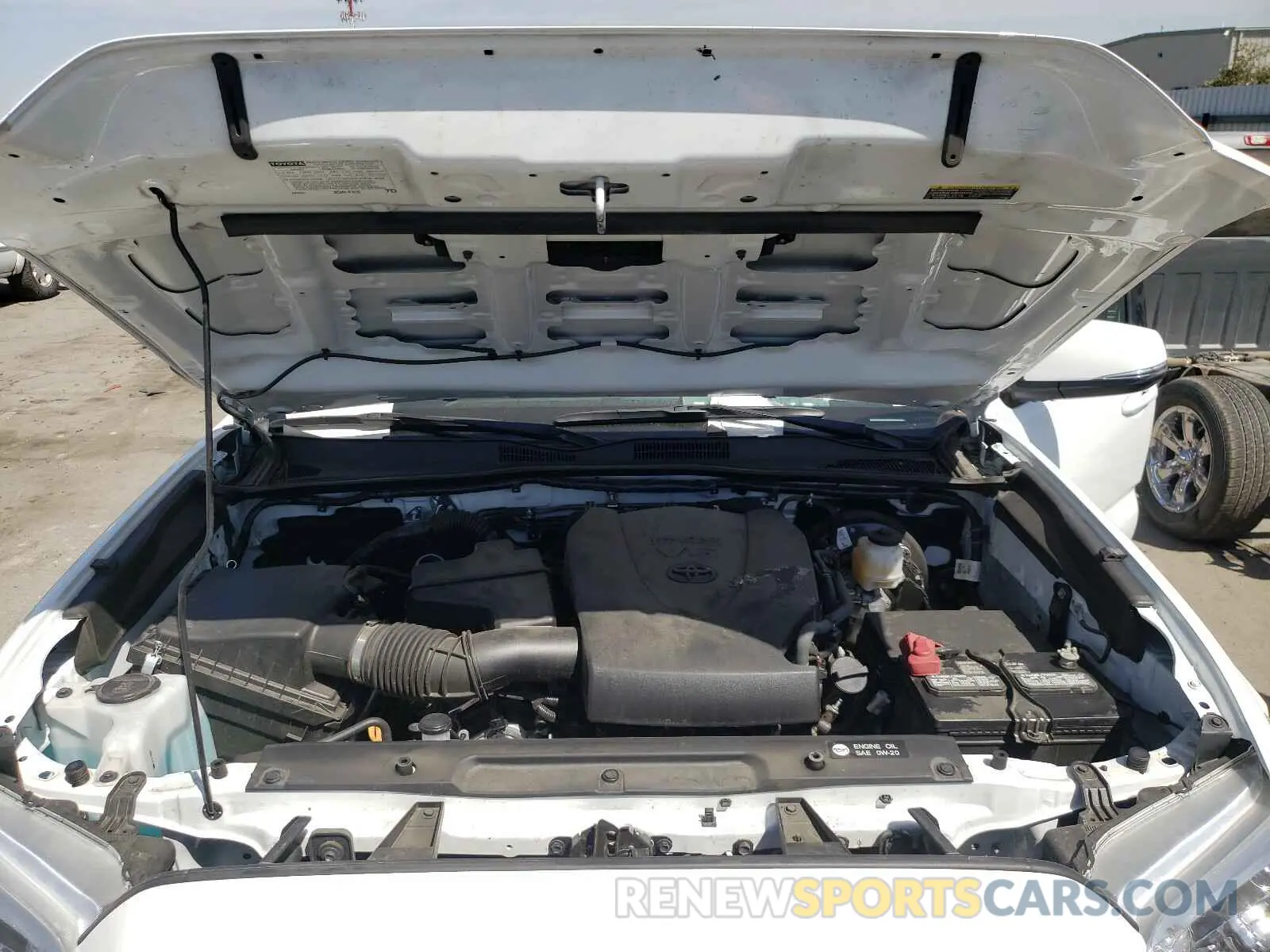7 Photograph of a damaged car 3TMAZ5CN2KM105931 TOYOTA TACOMA 2019