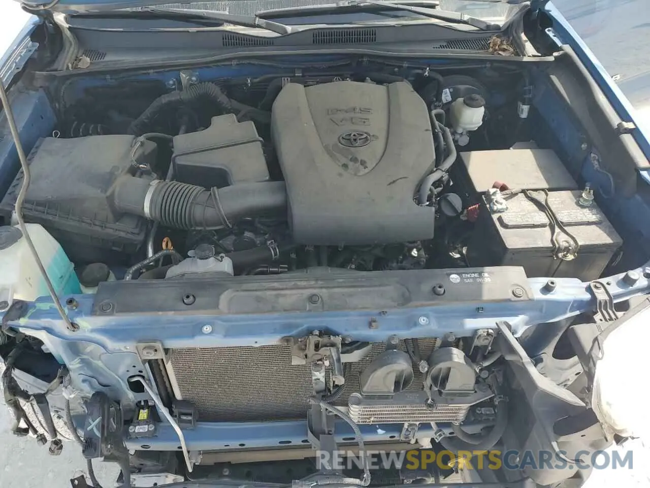 11 Photograph of a damaged car 3TMAZ5CN2KM110837 TOYOTA TACOMA 2019