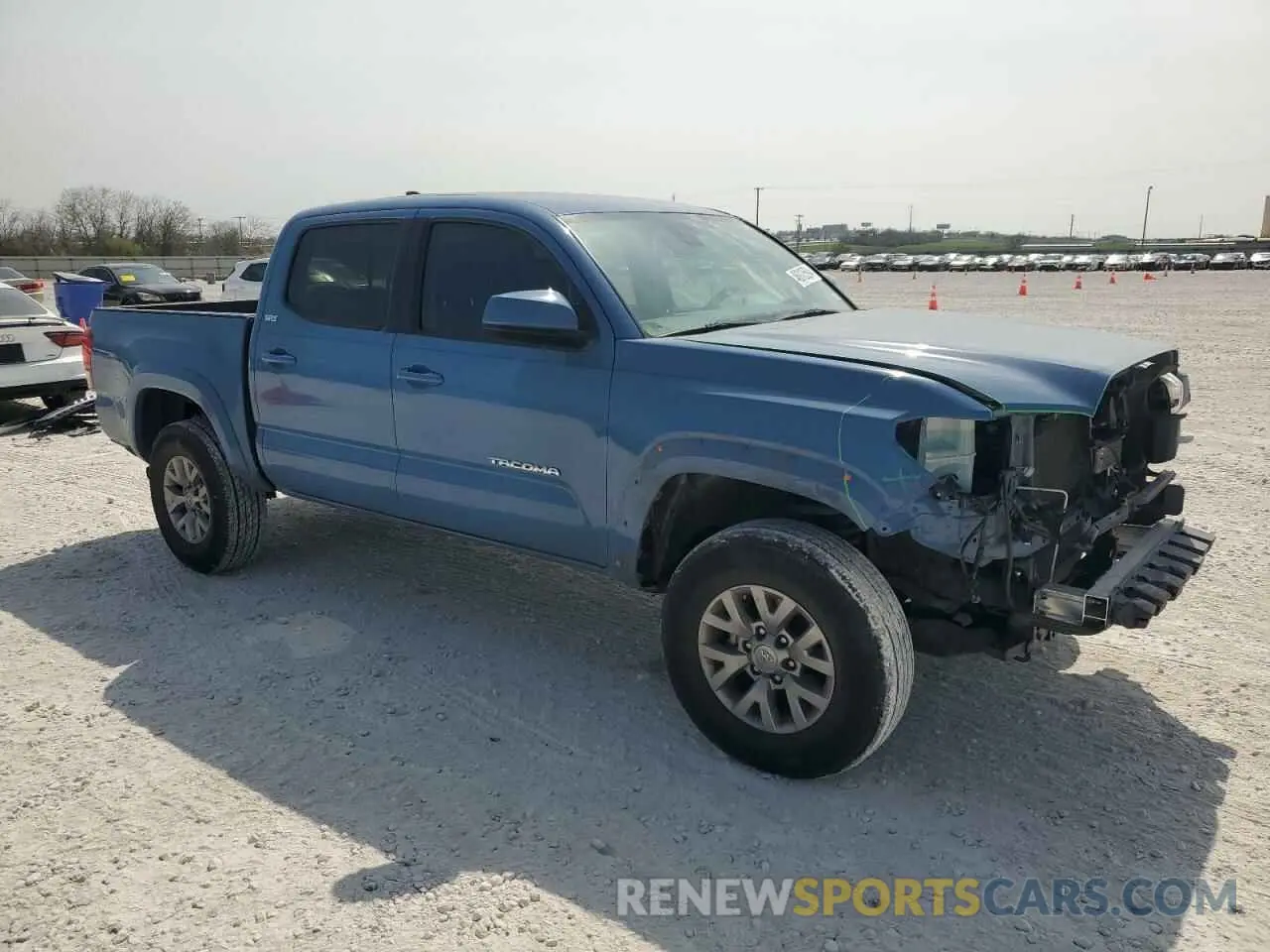 4 Photograph of a damaged car 3TMAZ5CN2KM110837 TOYOTA TACOMA 2019