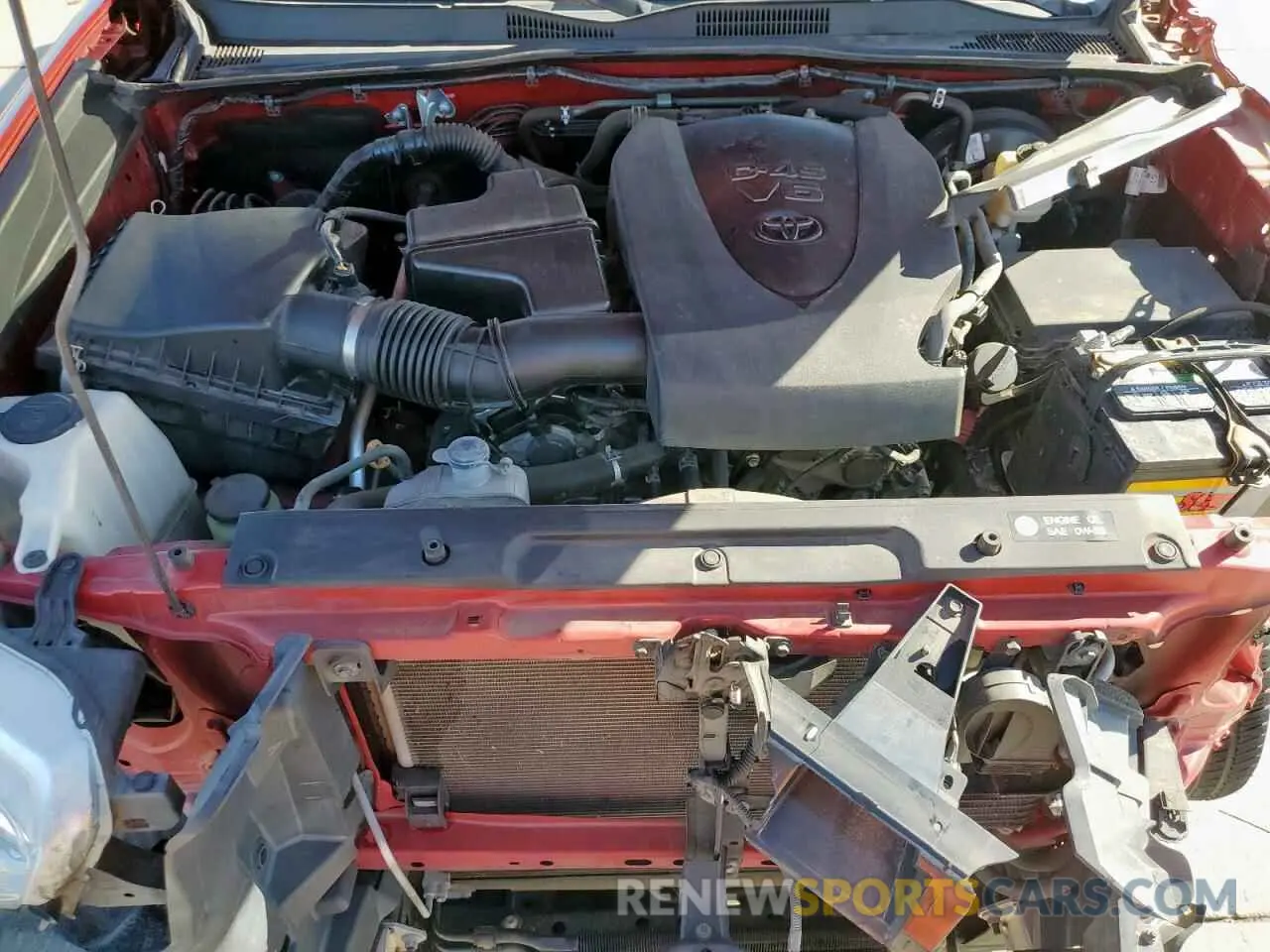 11 Photograph of a damaged car 3TMAZ5CN3KM083647 TOYOTA TACOMA 2019