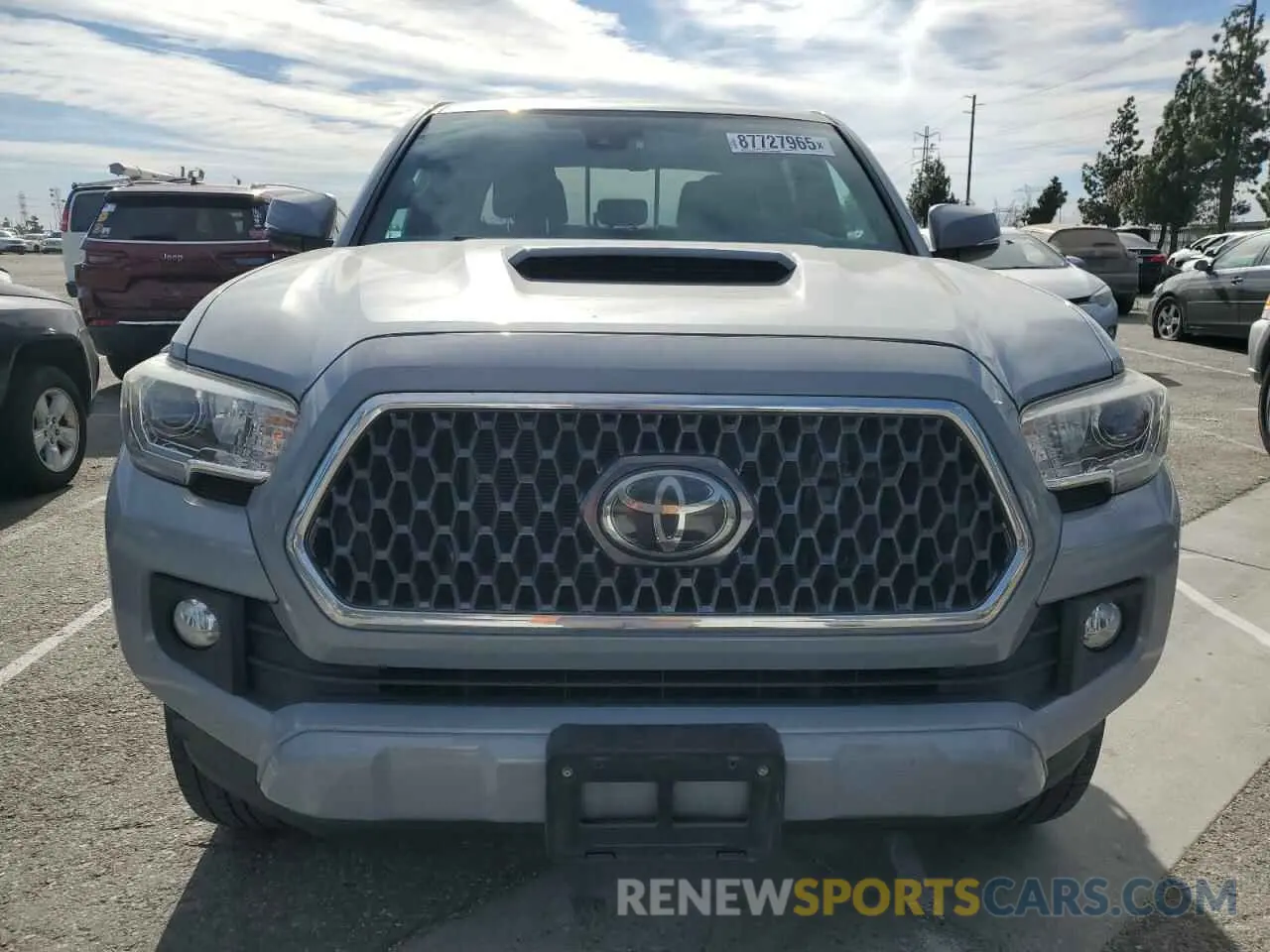5 Photograph of a damaged car 3TMAZ5CN3KM096897 TOYOTA TACOMA 2019