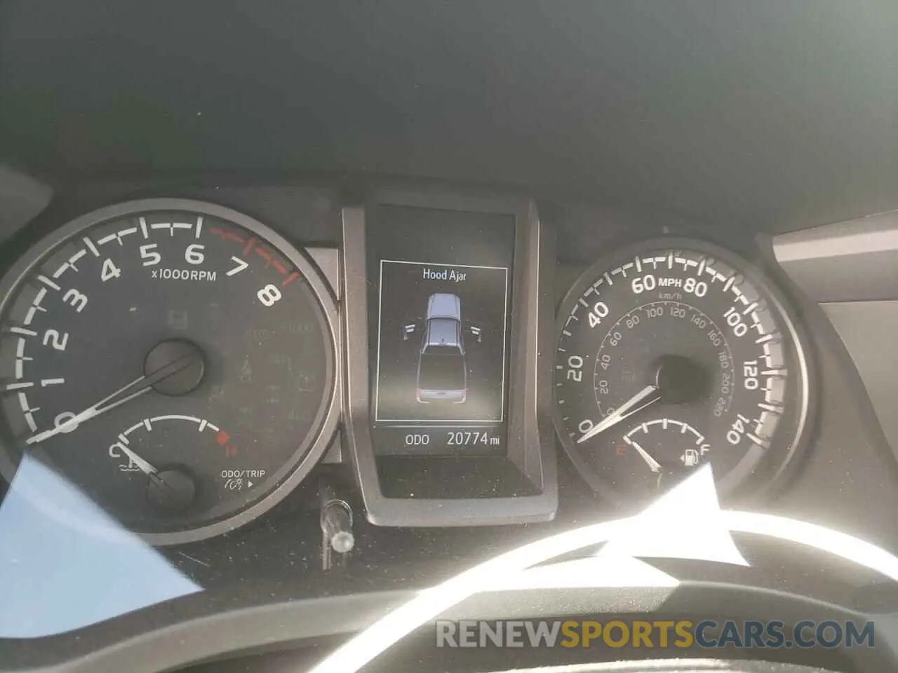 8 Photograph of a damaged car 3TMAZ5CN3KM097189 TOYOTA TACOMA 2019