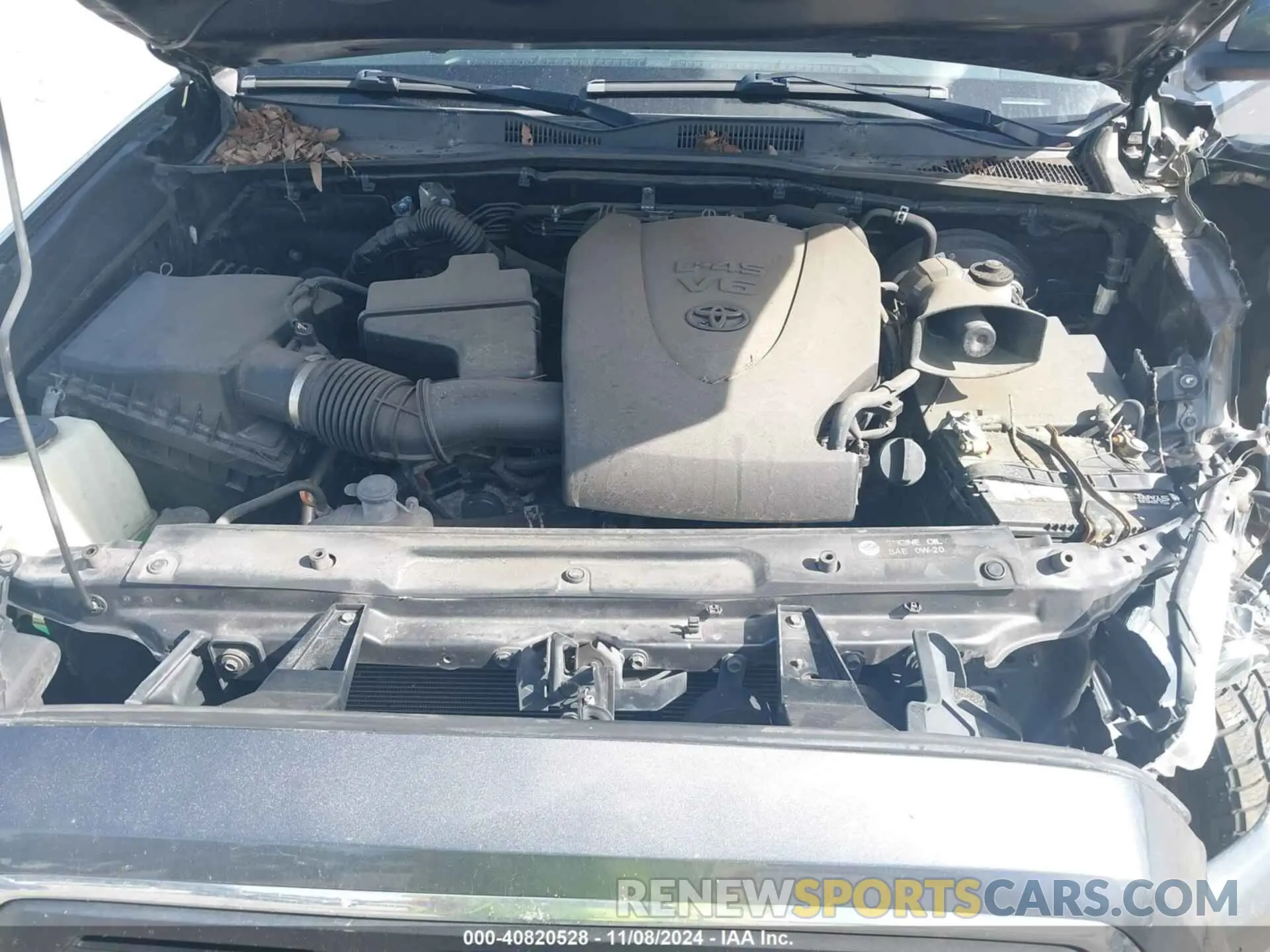 10 Photograph of a damaged car 3TMAZ5CN3KM097306 TOYOTA TACOMA 2019