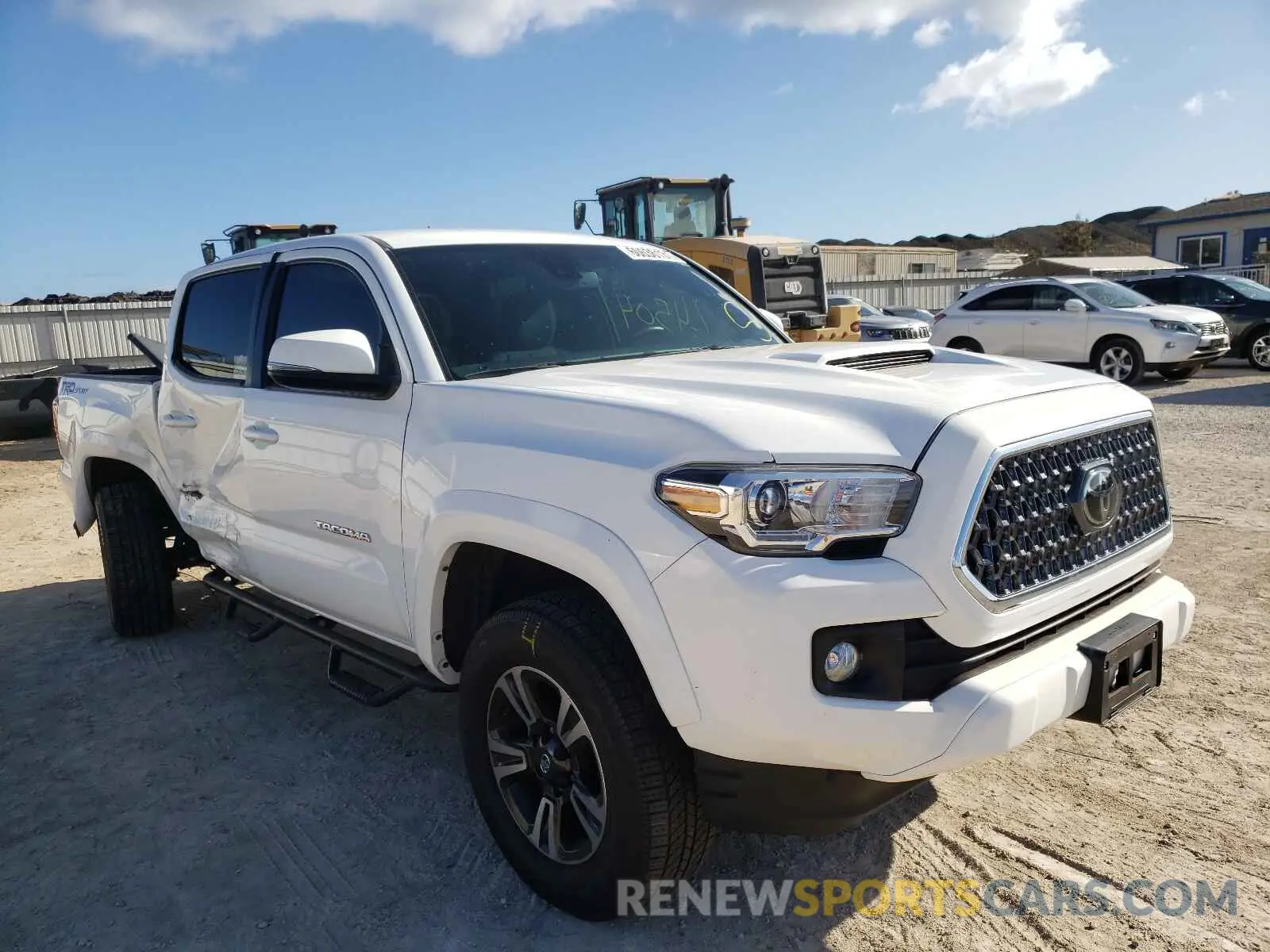 1 Photograph of a damaged car 3TMAZ5CN4KM087903 TOYOTA TACOMA 2019