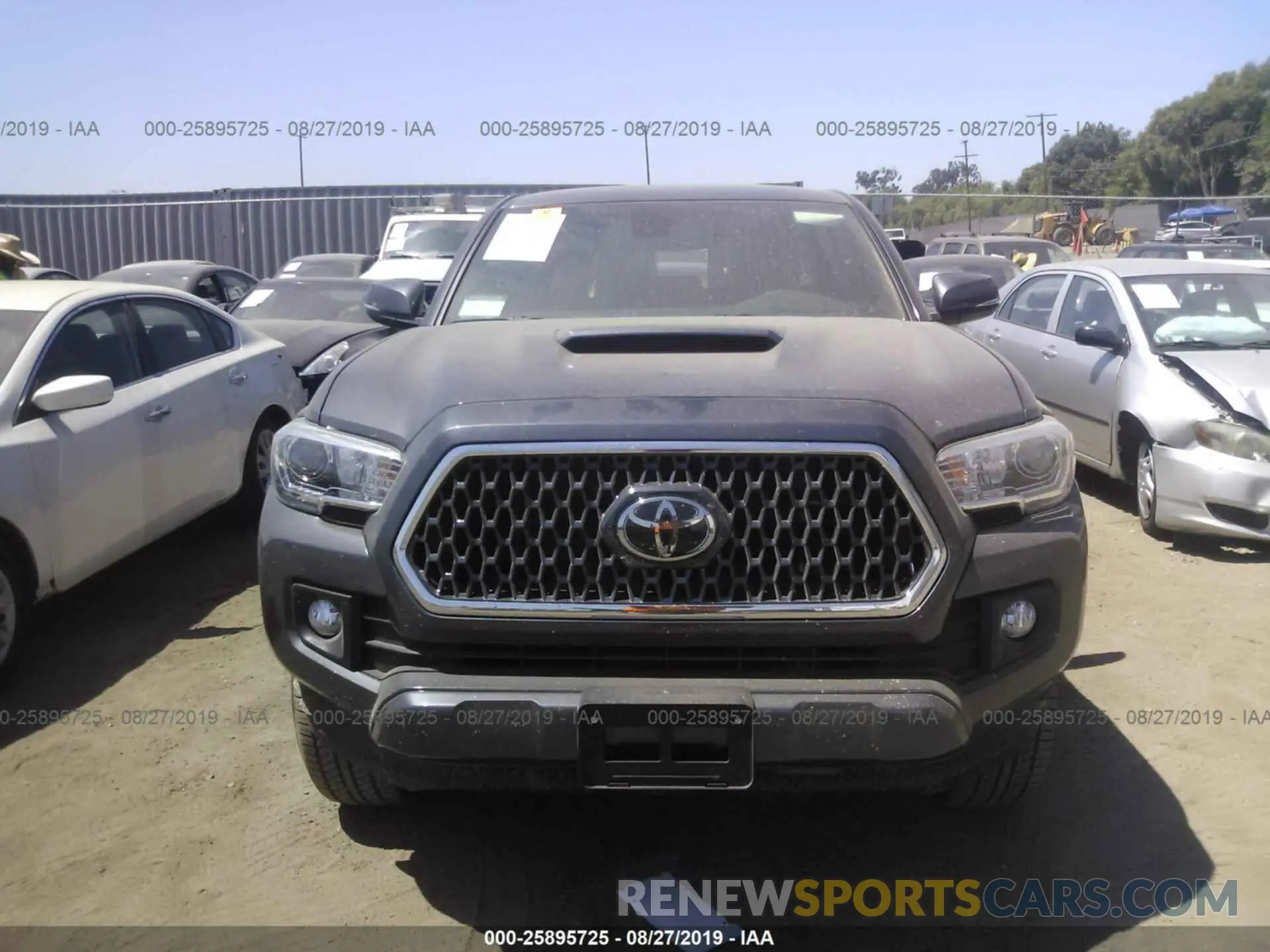 6 Photograph of a damaged car 3TMAZ5CN4KM099923 TOYOTA TACOMA 2019
