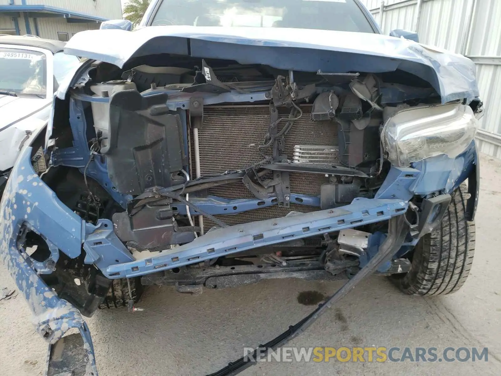 9 Photograph of a damaged car 3TMAZ5CN4KM107311 TOYOTA TACOMA 2019
