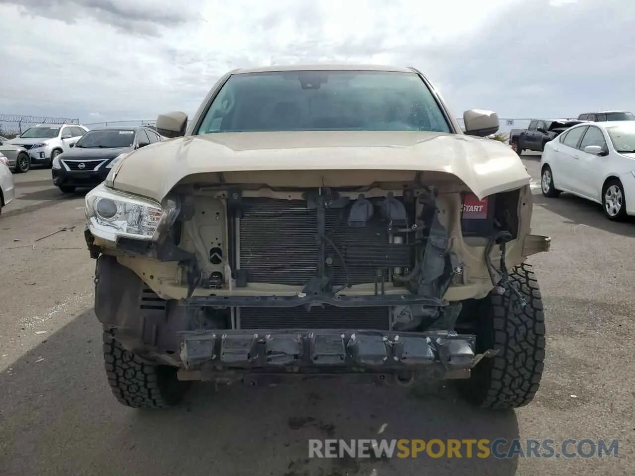 5 Photograph of a damaged car 3TMAZ5CN5KM084878 TOYOTA TACOMA 2019
