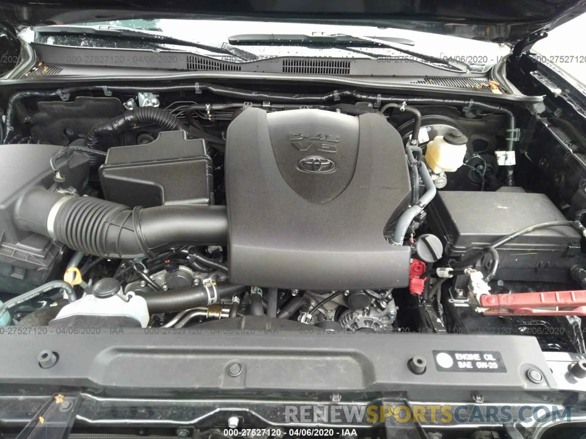 10 Photograph of a damaged car 3TMAZ5CN5KM086159 TOYOTA TACOMA 2019