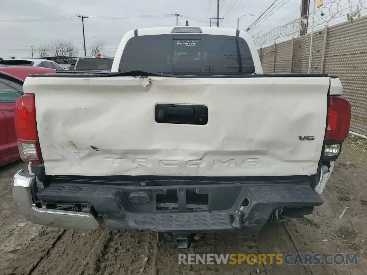 6 Photograph of a damaged car 3TMAZ5CN5KM089563 TOYOTA TACOMA 2019