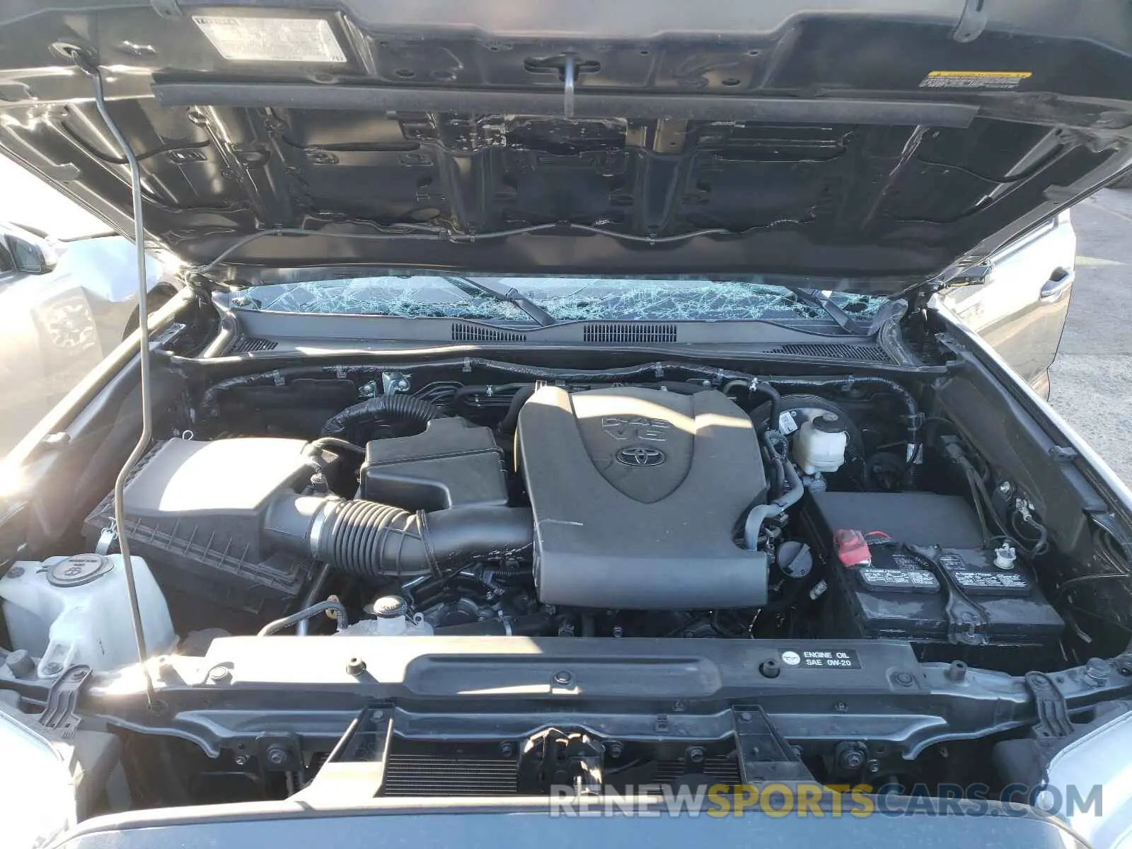 7 Photograph of a damaged car 3TMAZ5CN5KM089692 TOYOTA TACOMA 2019