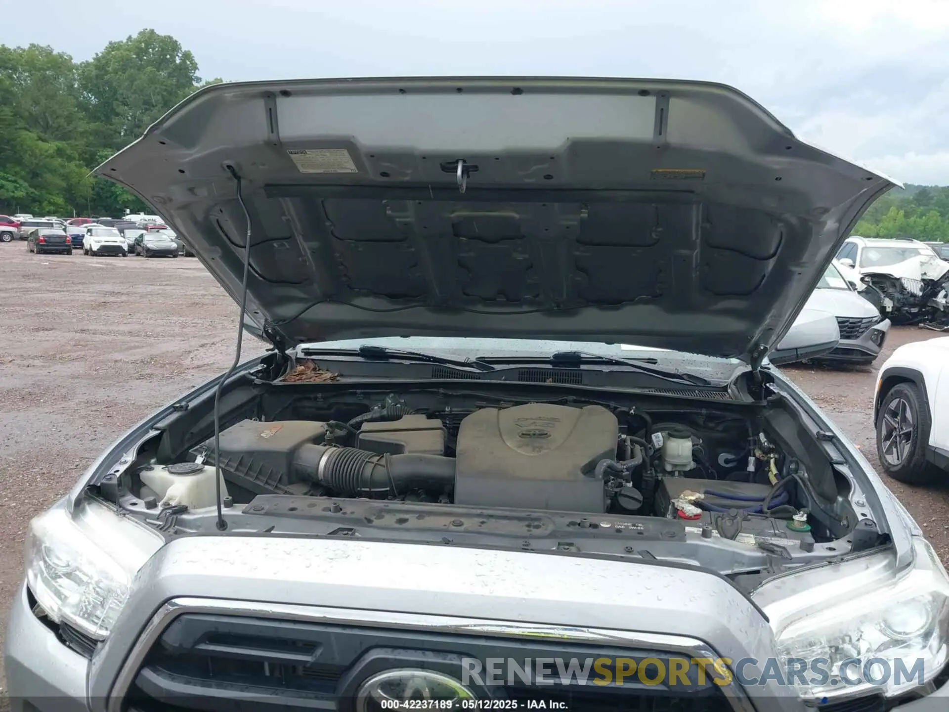 10 Photograph of a damaged car 3TMAZ5CN5KM095427 TOYOTA TACOMA 2019