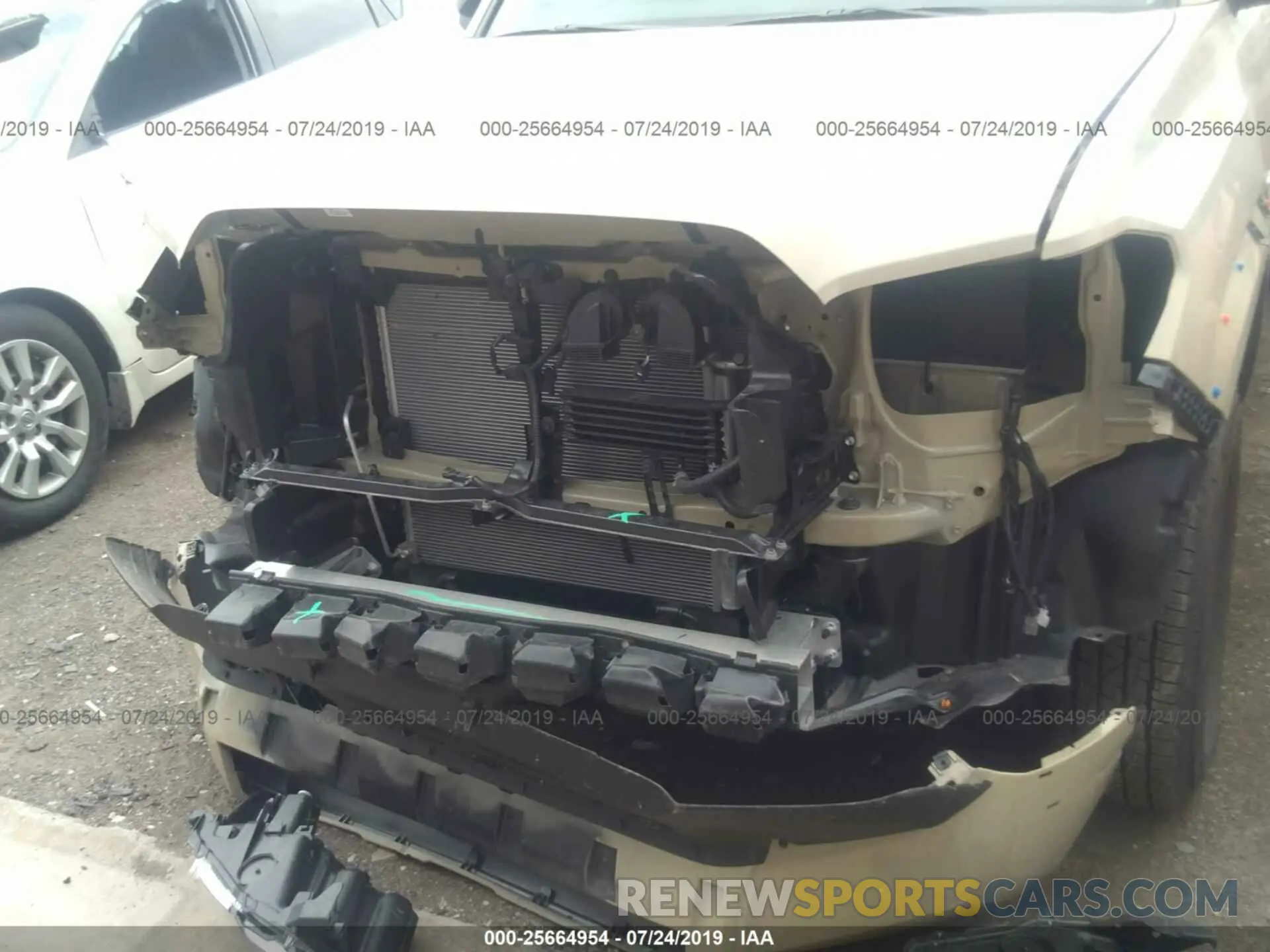 6 Photograph of a damaged car 3TMAZ5CN5KM101033 TOYOTA TACOMA 2019