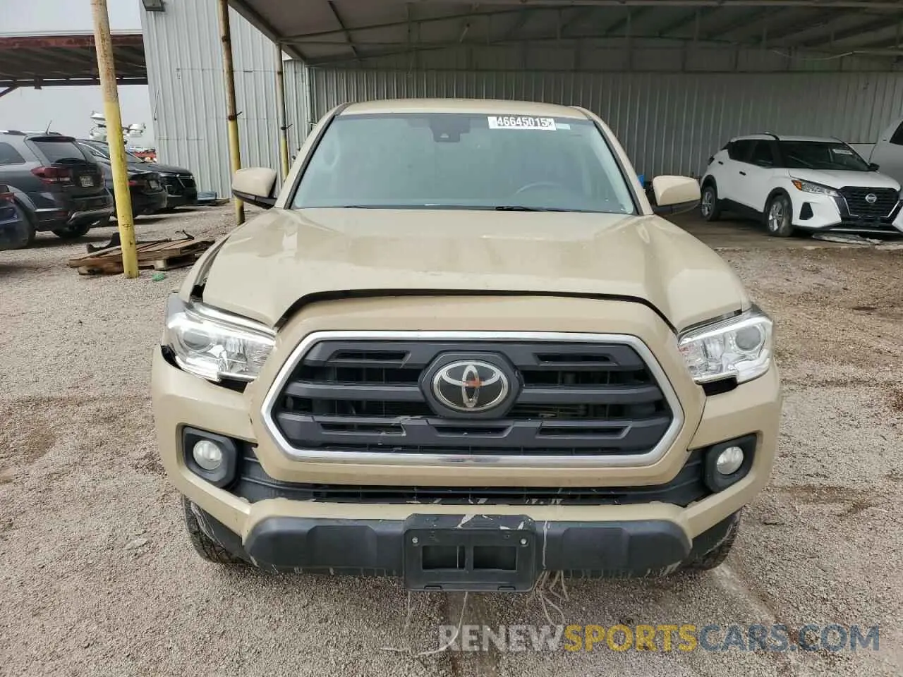 5 Photograph of a damaged car 3TMAZ5CN5KM102974 TOYOTA TACOMA 2019