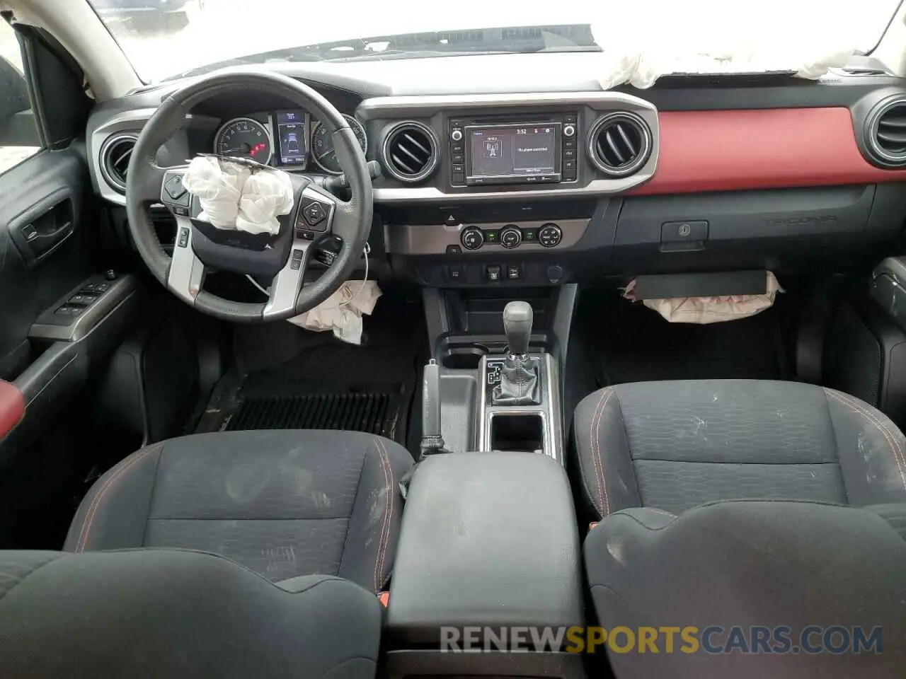 8 Photograph of a damaged car 3TMAZ5CN5KM103056 TOYOTA TACOMA 2019