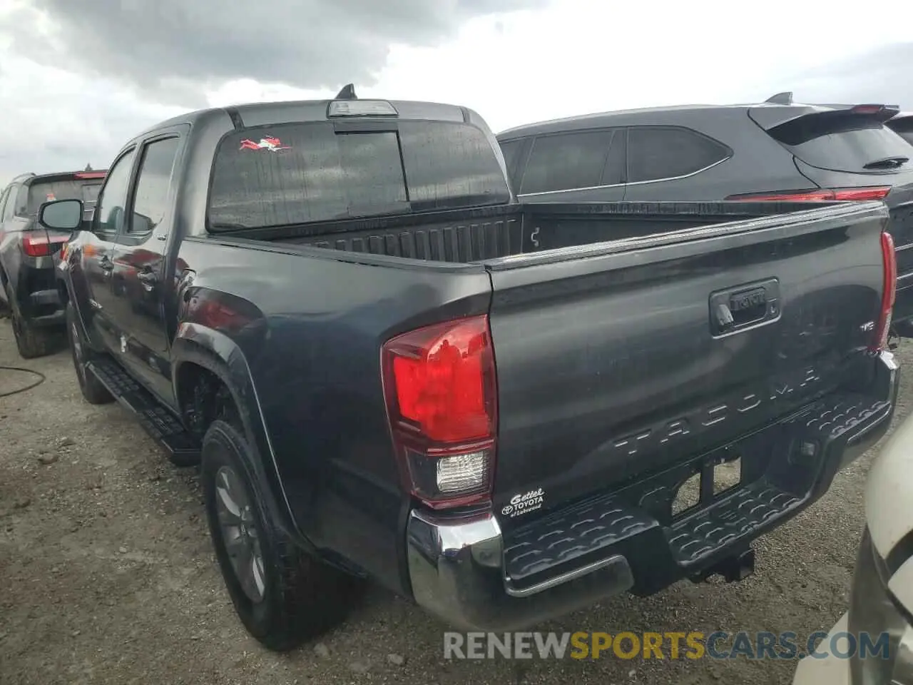 2 Photograph of a damaged car 3TMAZ5CN5KM105521 TOYOTA TACOMA 2019