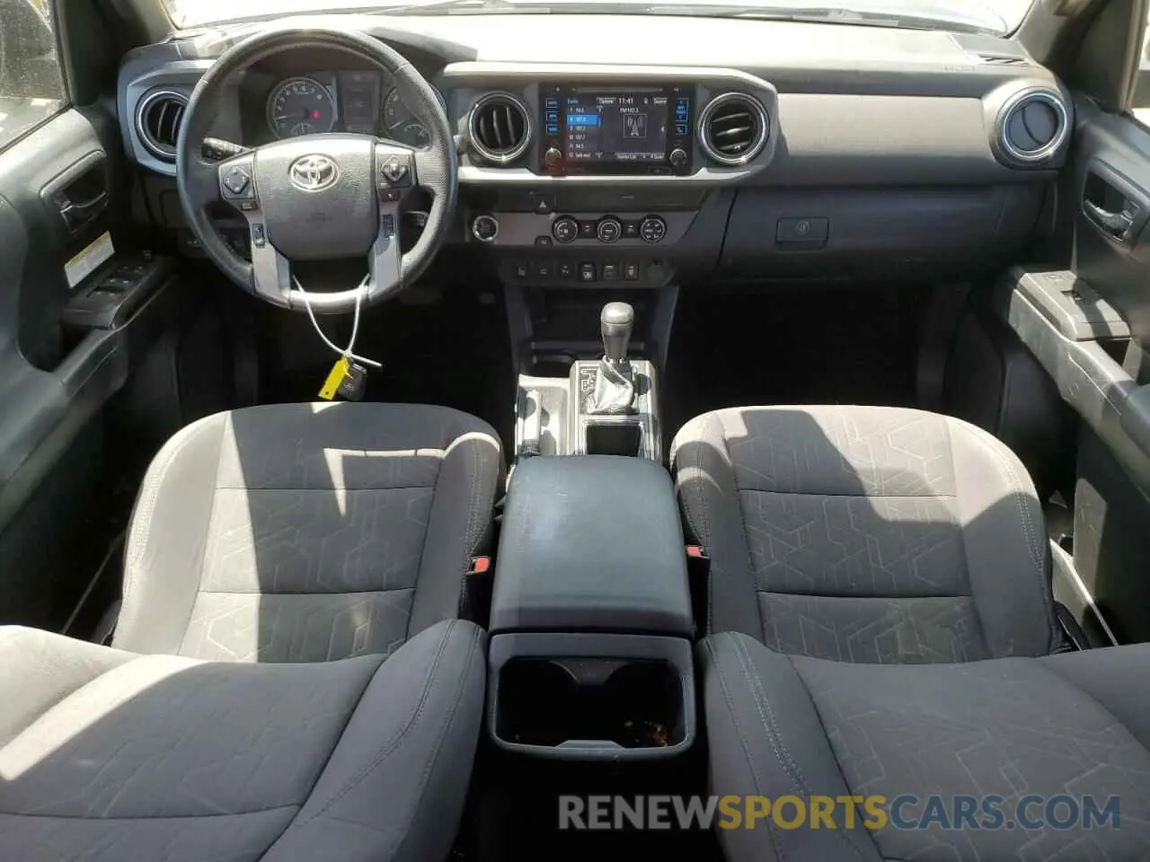 8 Photograph of a damaged car 3TMAZ5CN6KM086252 TOYOTA TACOMA 2019