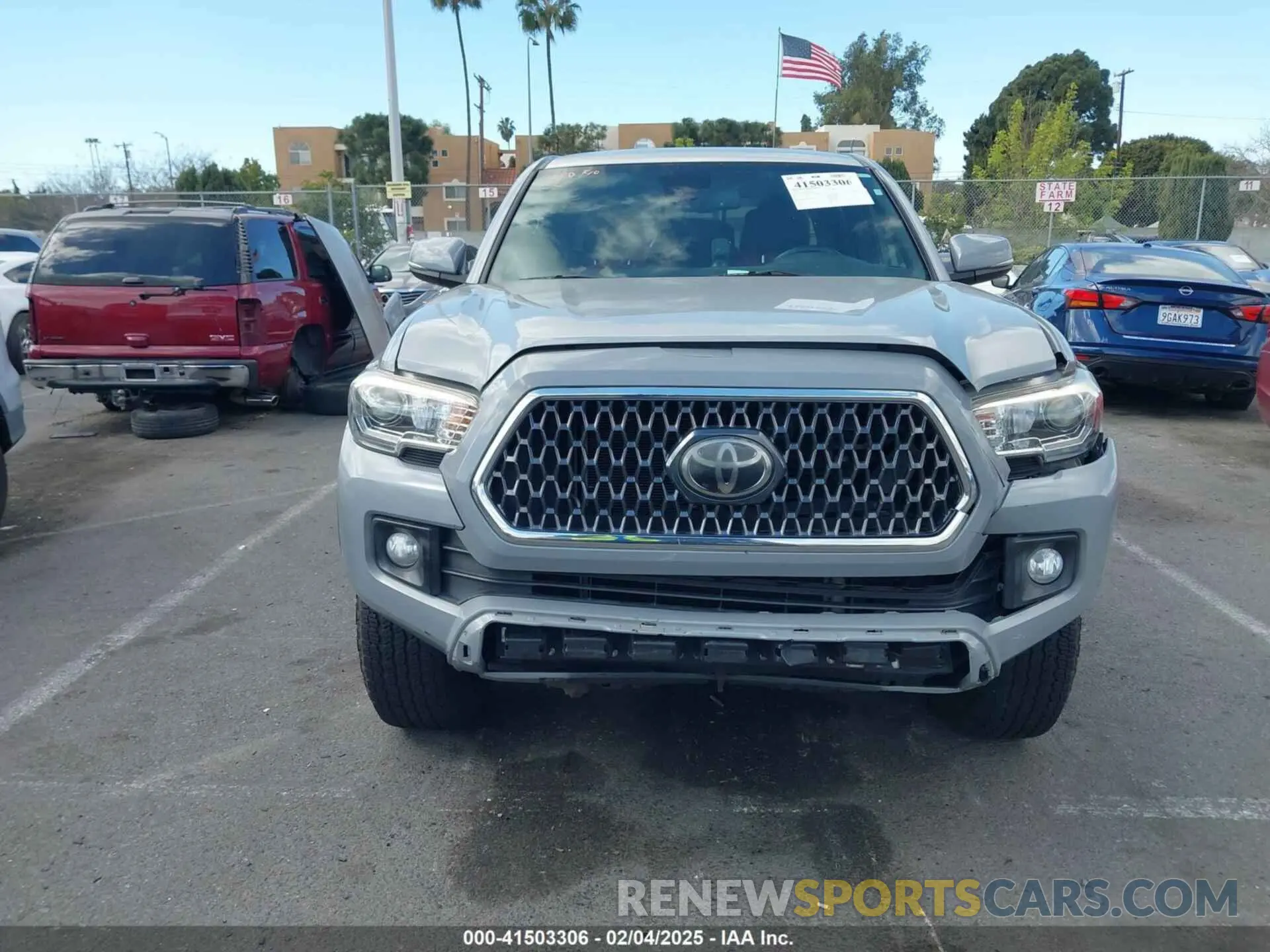11 Фотография поврежденного автомобиля 3TMAZ5CN6KM100876 TOYOTA TACOMA 2019