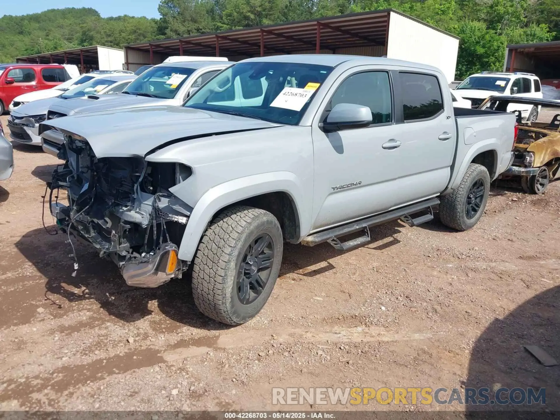 2 Фотография поврежденного автомобиля 3TMAZ5CN6KM102109 TOYOTA TACOMA 2019