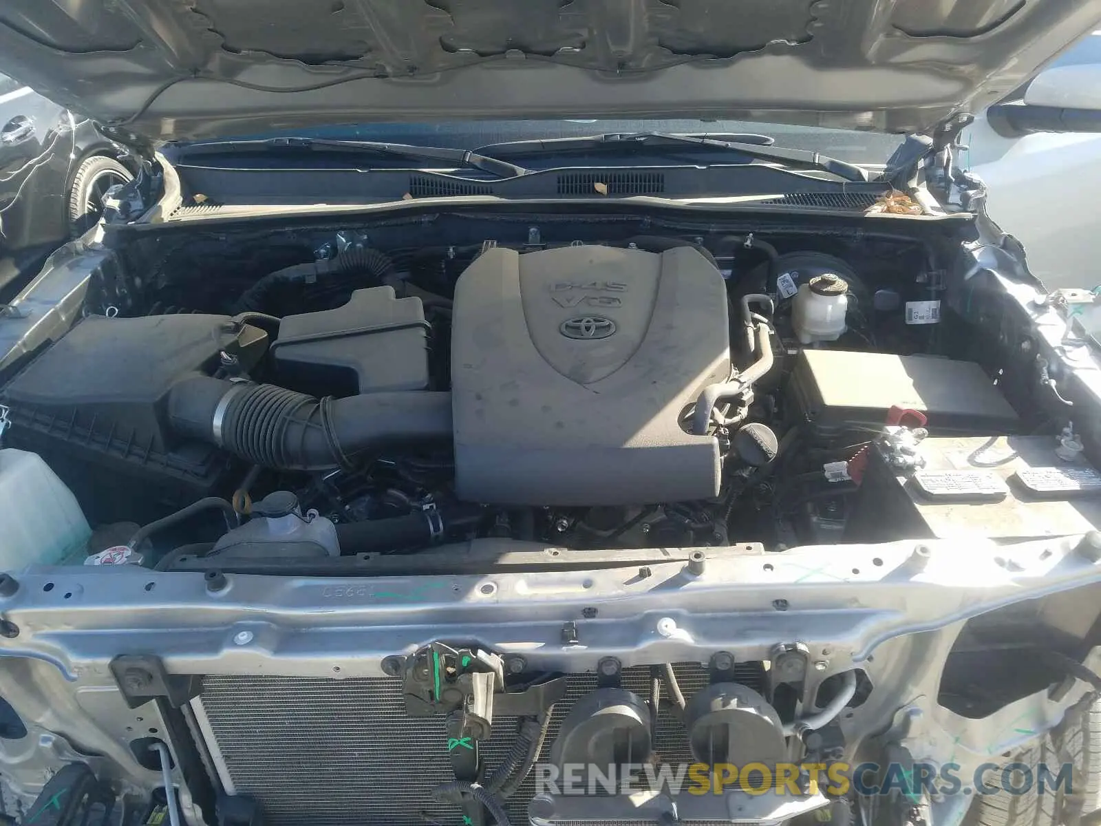 7 Photograph of a damaged car 3TMAZ5CN6KM104328 TOYOTA TACOMA 2019