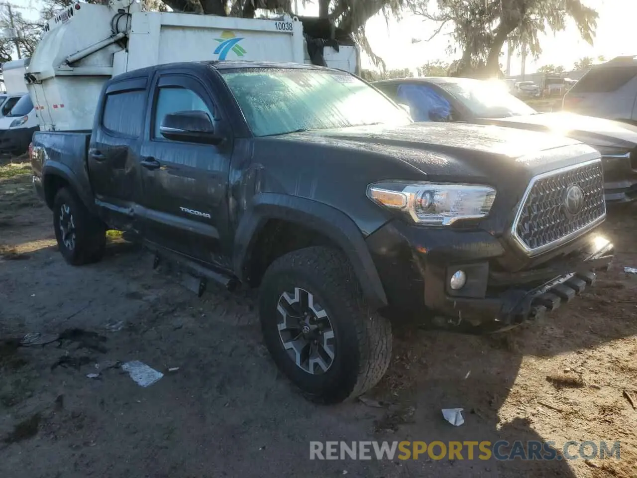 4 Photograph of a damaged car 3TMAZ5CN8KM083661 TOYOTA TACOMA 2019
