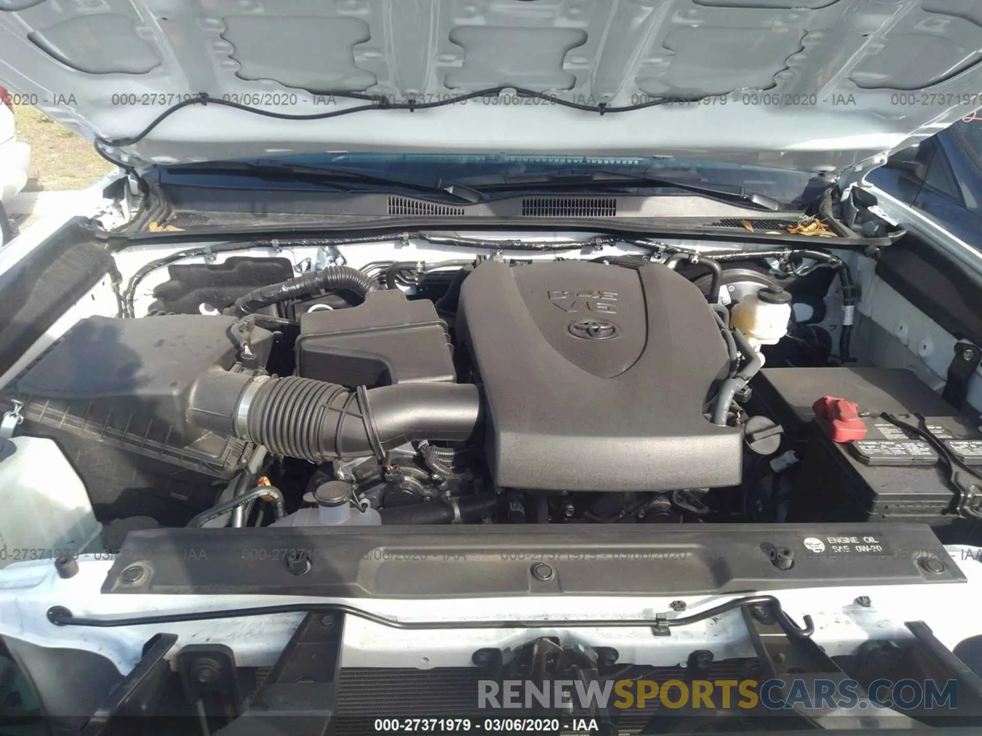 10 Photograph of a damaged car 3TMAZ5CN8KM099603 TOYOTA TACOMA 2019