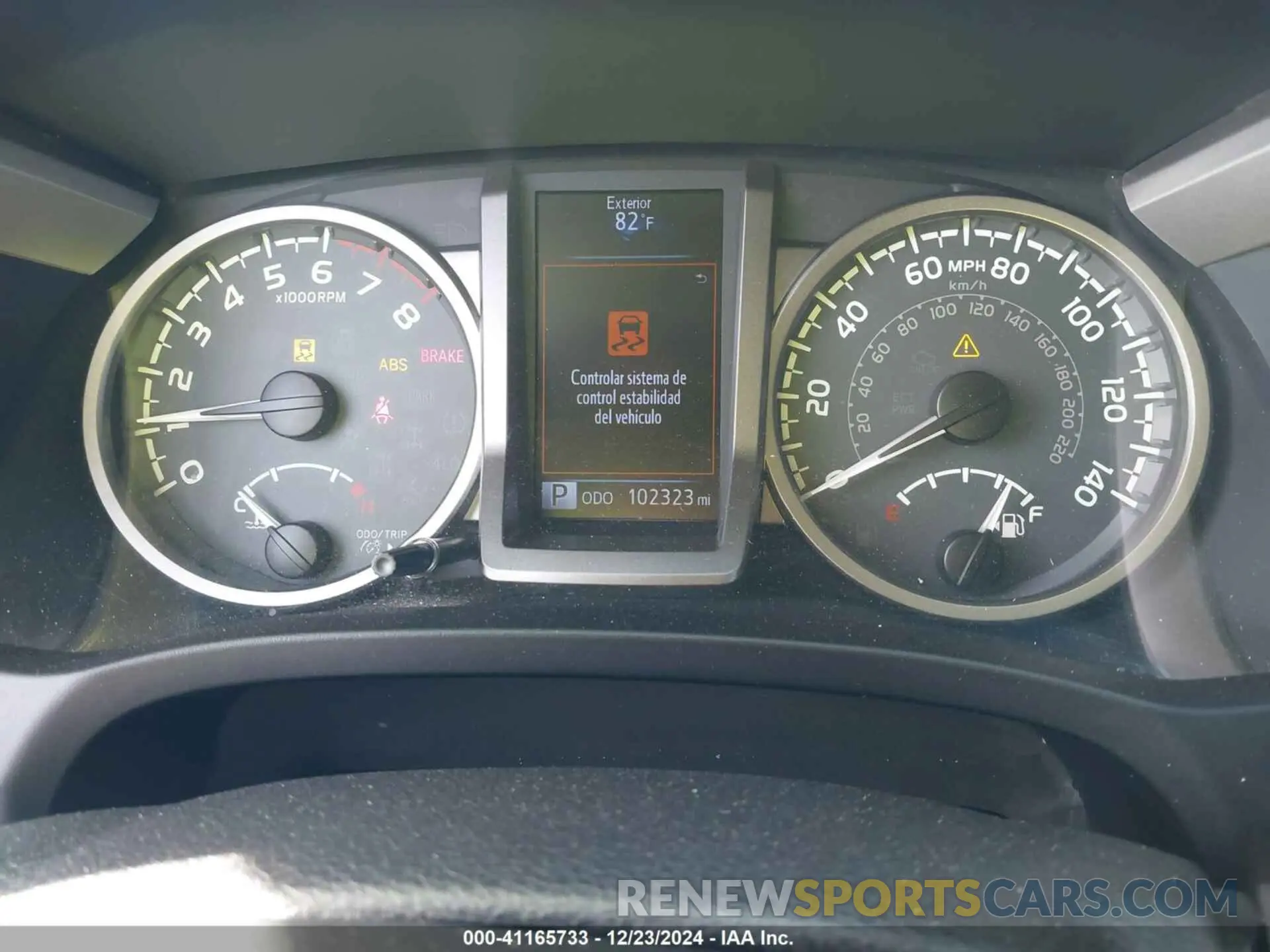 7 Photograph of a damaged car 3TMAZ5CN8KM100295 TOYOTA TACOMA 2019