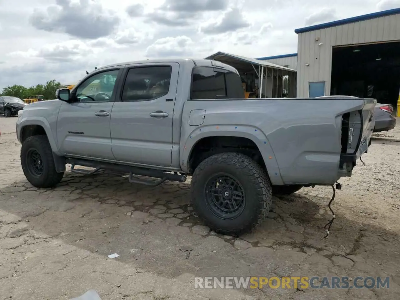2 Photograph of a damaged car 3TMAZ5CN8KM101639 TOYOTA TACOMA 2019