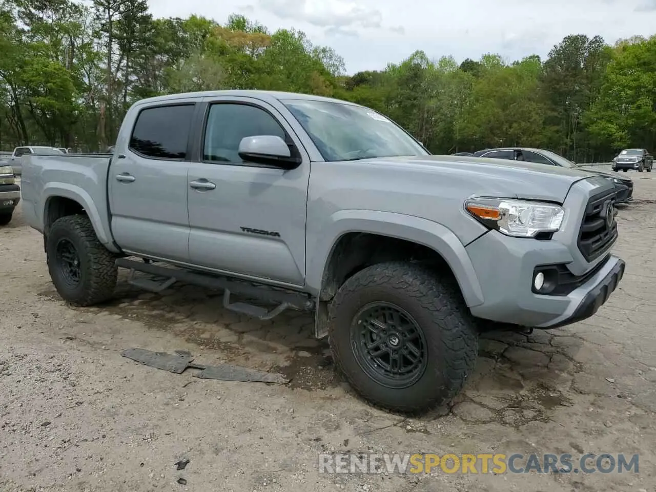 4 Photograph of a damaged car 3TMAZ5CN8KM101639 TOYOTA TACOMA 2019