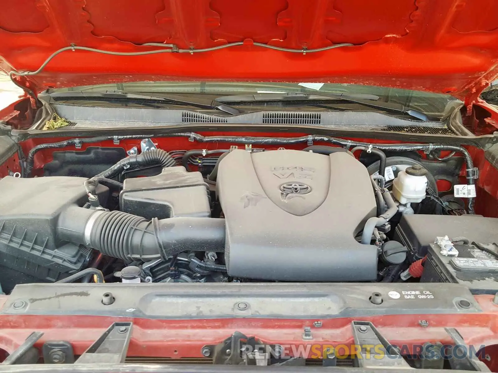 7 Photograph of a damaged car 3TMAZ5CN8KM103813 TOYOTA TACOMA 2019