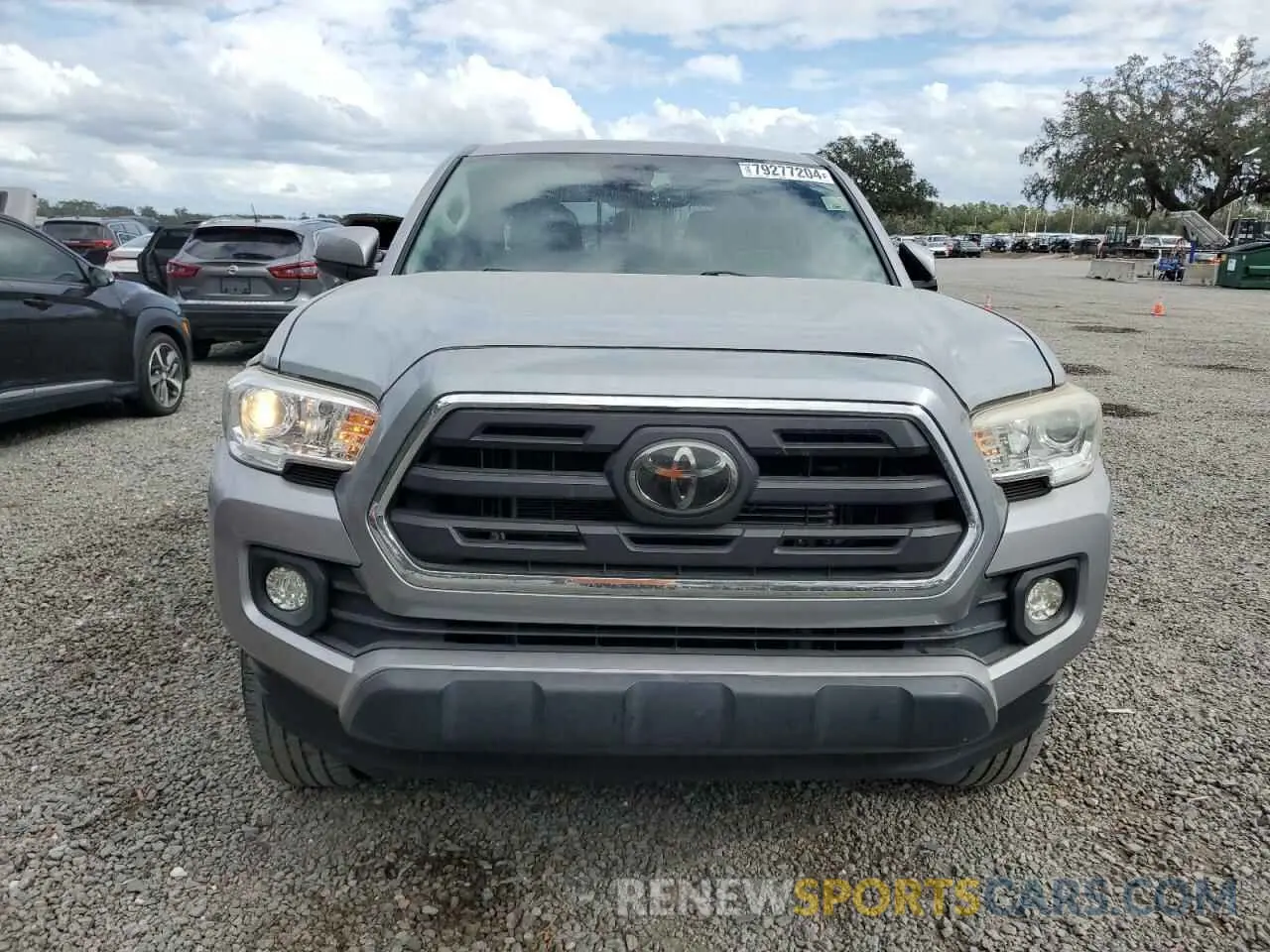 5 Photograph of a damaged car 3TMAZ5CN8KM109398 TOYOTA TACOMA 2019