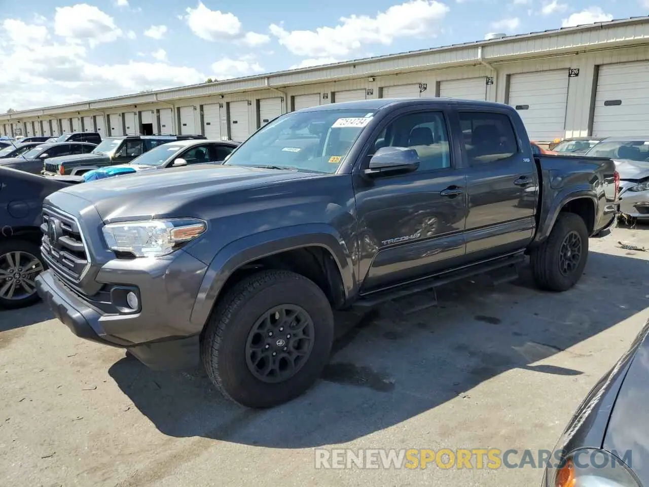 1 Photograph of a damaged car 3TMAZ5CN8KM111782 TOYOTA TACOMA 2019