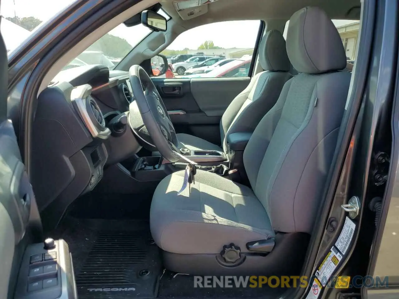7 Photograph of a damaged car 3TMAZ5CN8KM111782 TOYOTA TACOMA 2019