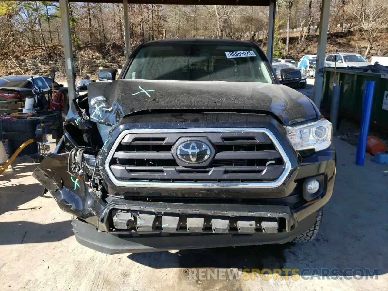 5 Photograph of a damaged car 3TMAZ5CN9KM108339 TOYOTA TACOMA 2019