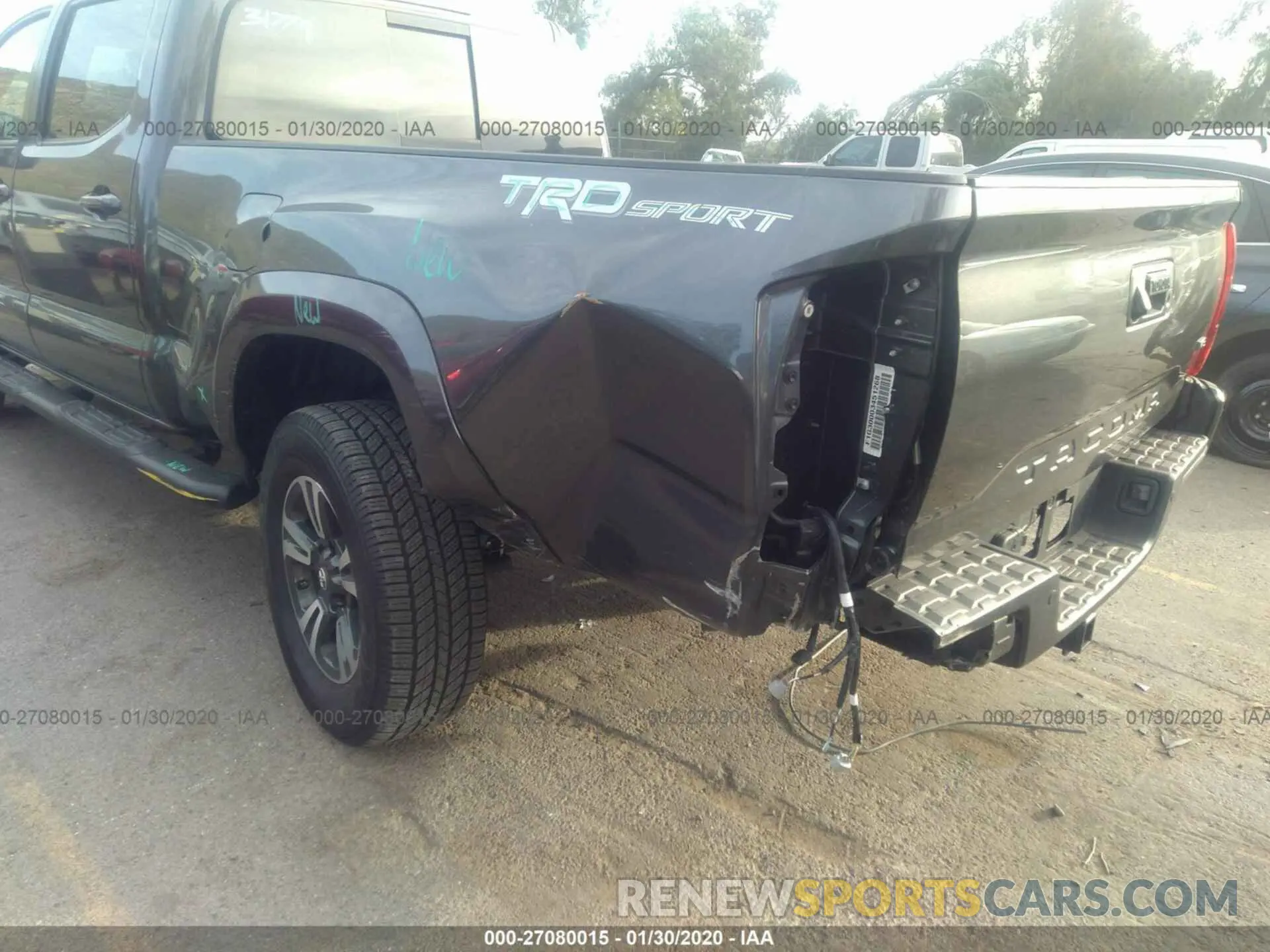 6 Photograph of a damaged car 3TMBZ5DN4KM017711 TOYOTA TACOMA 2019