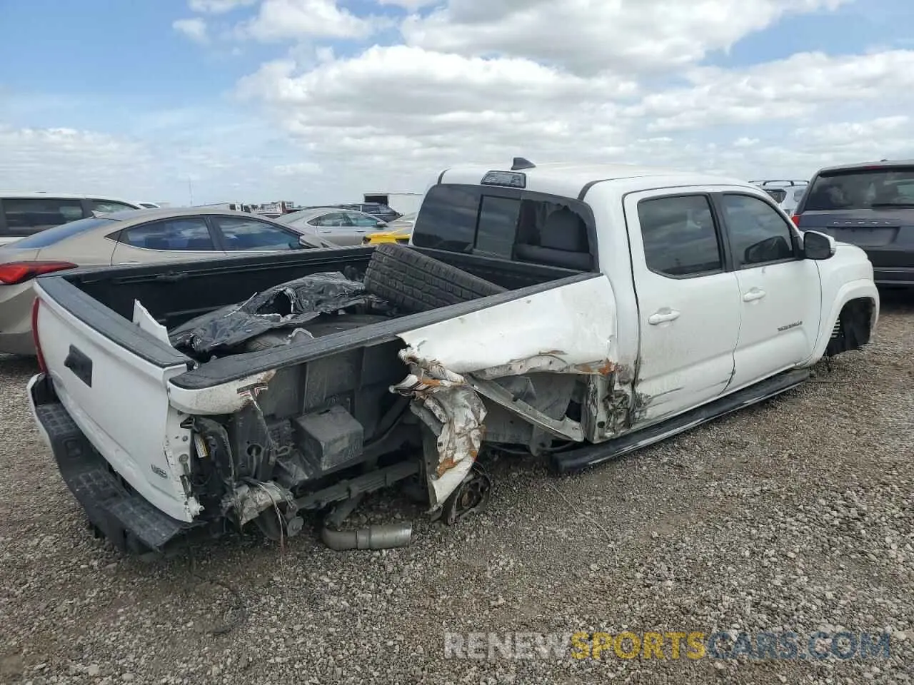 3 Photograph of a damaged car 3TMBZ5DN4KM023430 TOYOTA TACOMA 2019