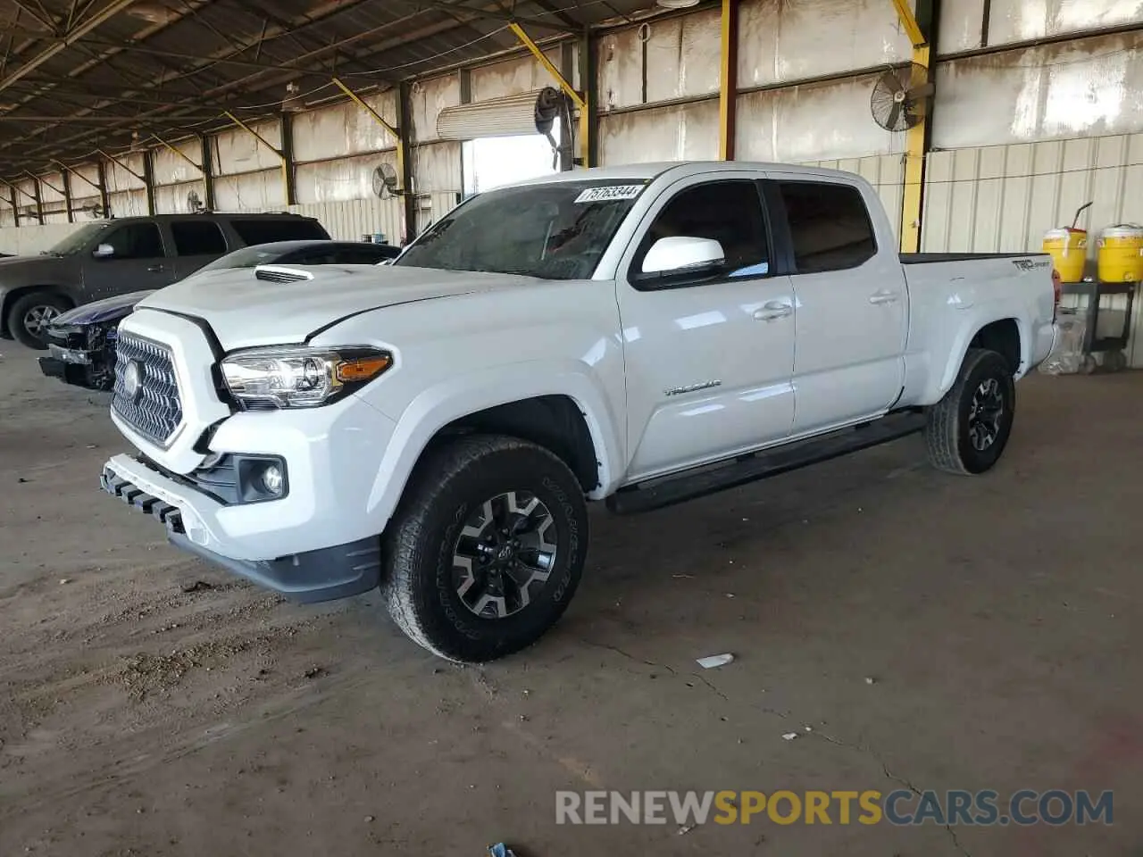 1 Photograph of a damaged car 3TMBZ5DN5KM017474 TOYOTA TACOMA 2019