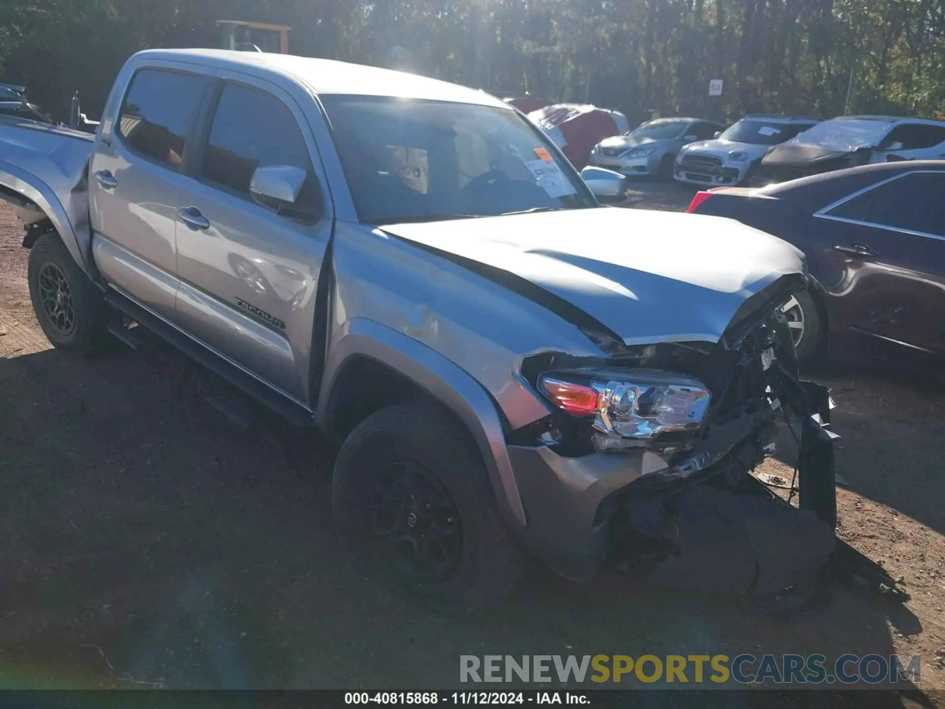1 Фотография поврежденного автомобиля 3TMCZ5AN0KM189565 TOYOTA TACOMA 2019
