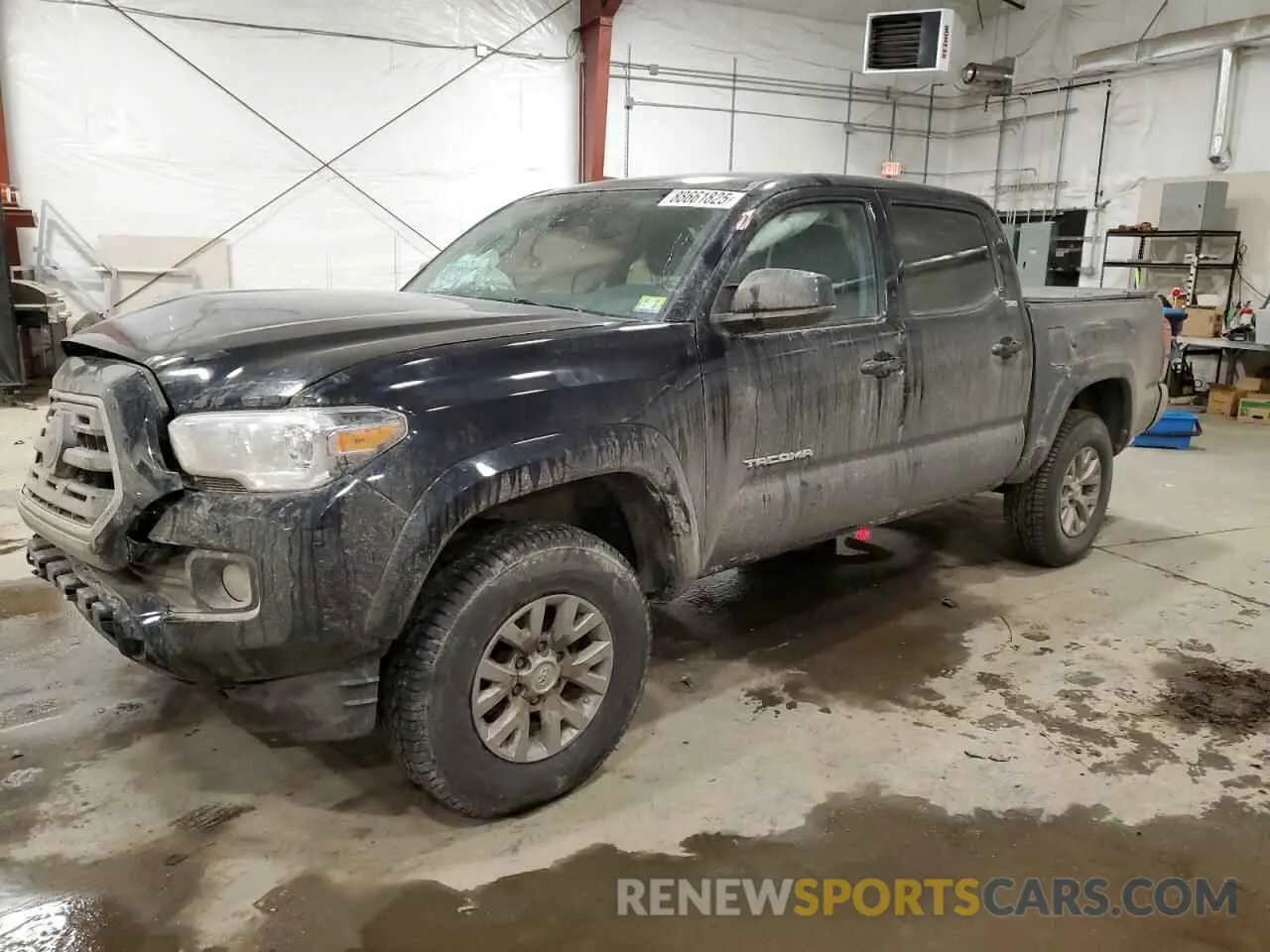 1 Photograph of a damaged car 3TMCZ5AN0KM201777 TOYOTA TACOMA 2019