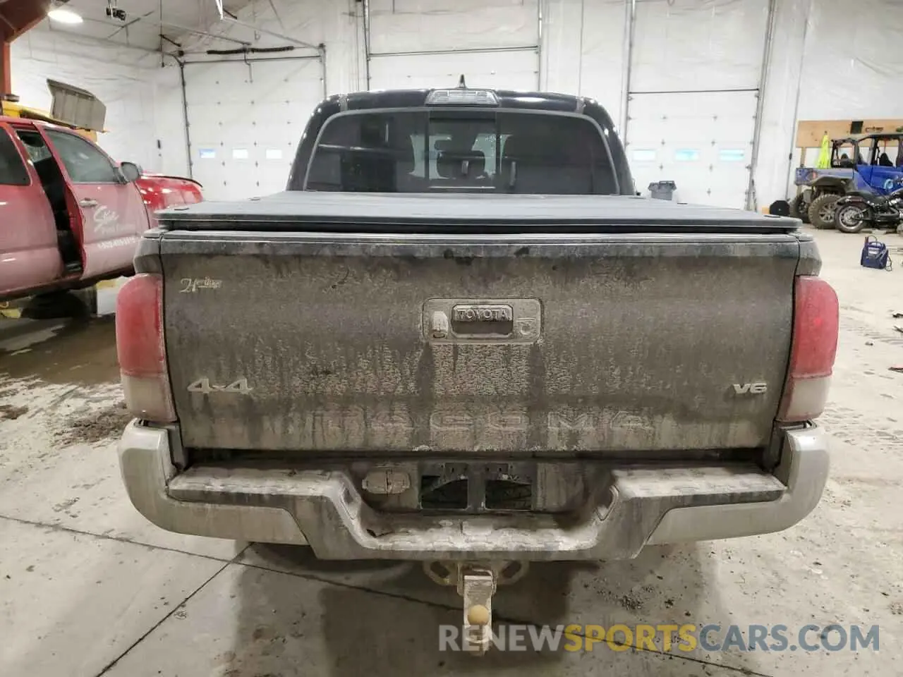 6 Photograph of a damaged car 3TMCZ5AN0KM201777 TOYOTA TACOMA 2019