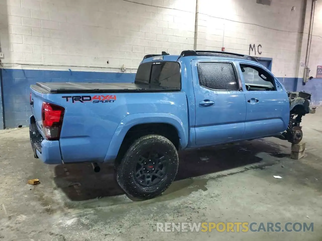3 Photograph of a damaged car 3TMCZ5AN0KM208437 TOYOTA TACOMA 2019
