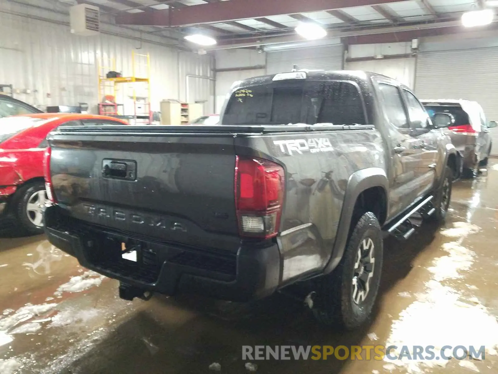4 Photograph of a damaged car 3TMCZ5AN0KM218885 TOYOTA TACOMA 2019
