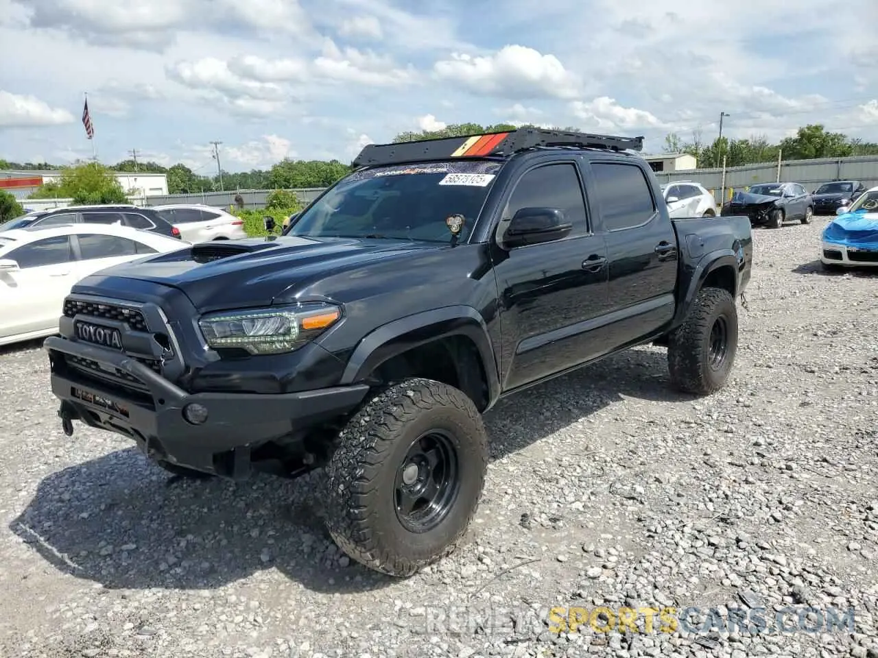 1 Фотография поврежденного автомобиля 3TMCZ5AN0KM220264 TOYOTA TACOMA 2019