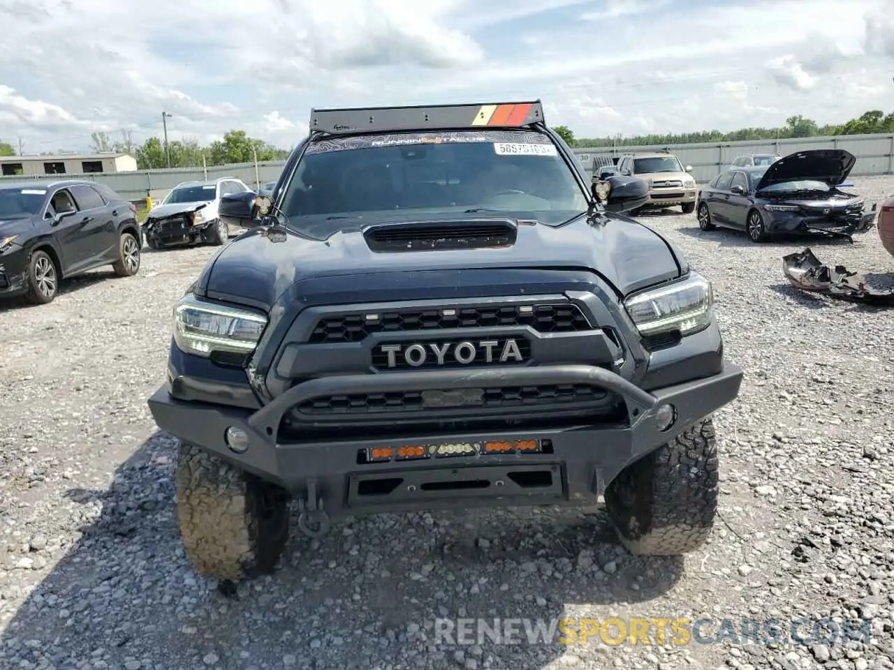 5 Фотография поврежденного автомобиля 3TMCZ5AN0KM220264 TOYOTA TACOMA 2019